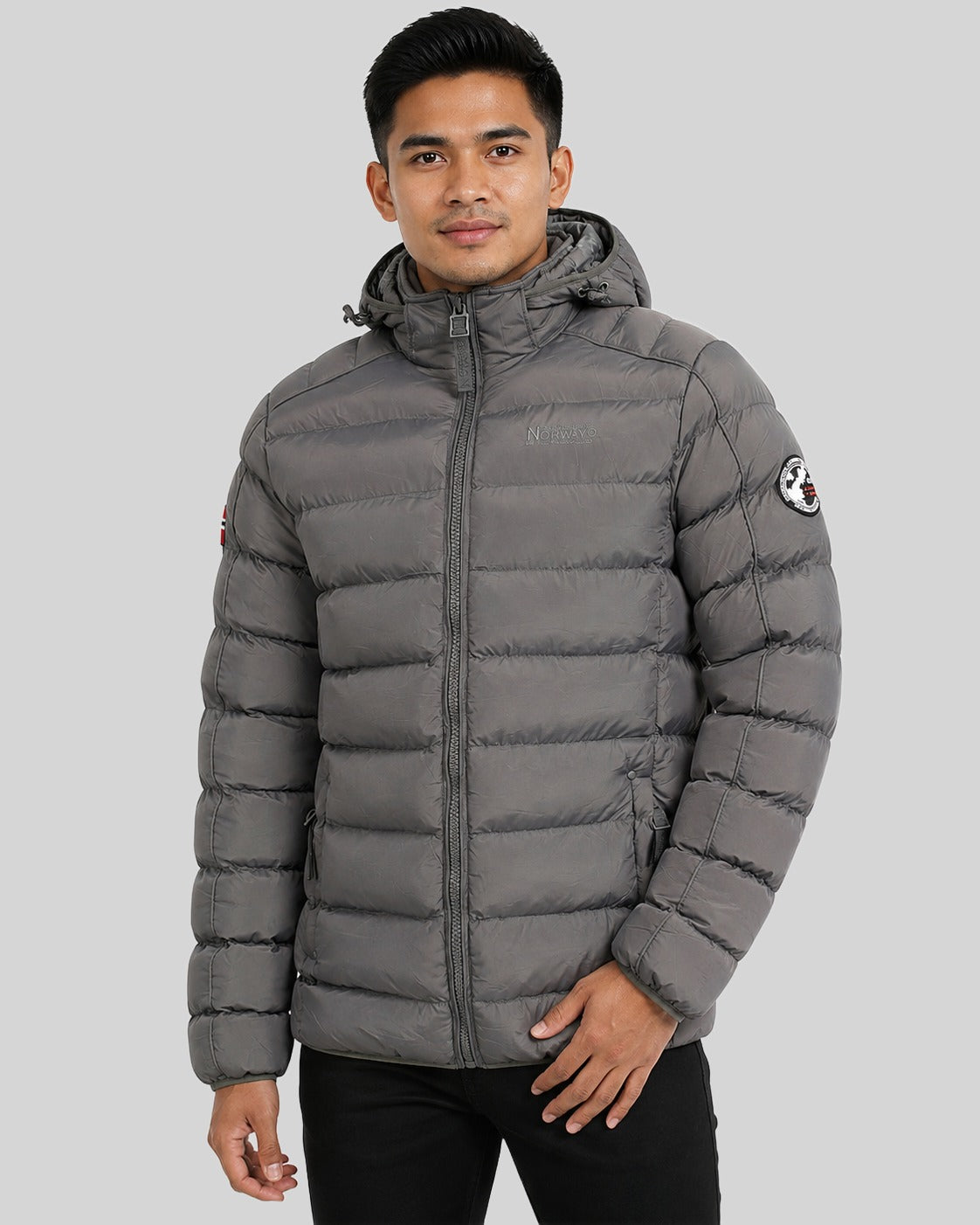 geographical-norway-bombe-herren-parka-schwarz-kapuze image 1