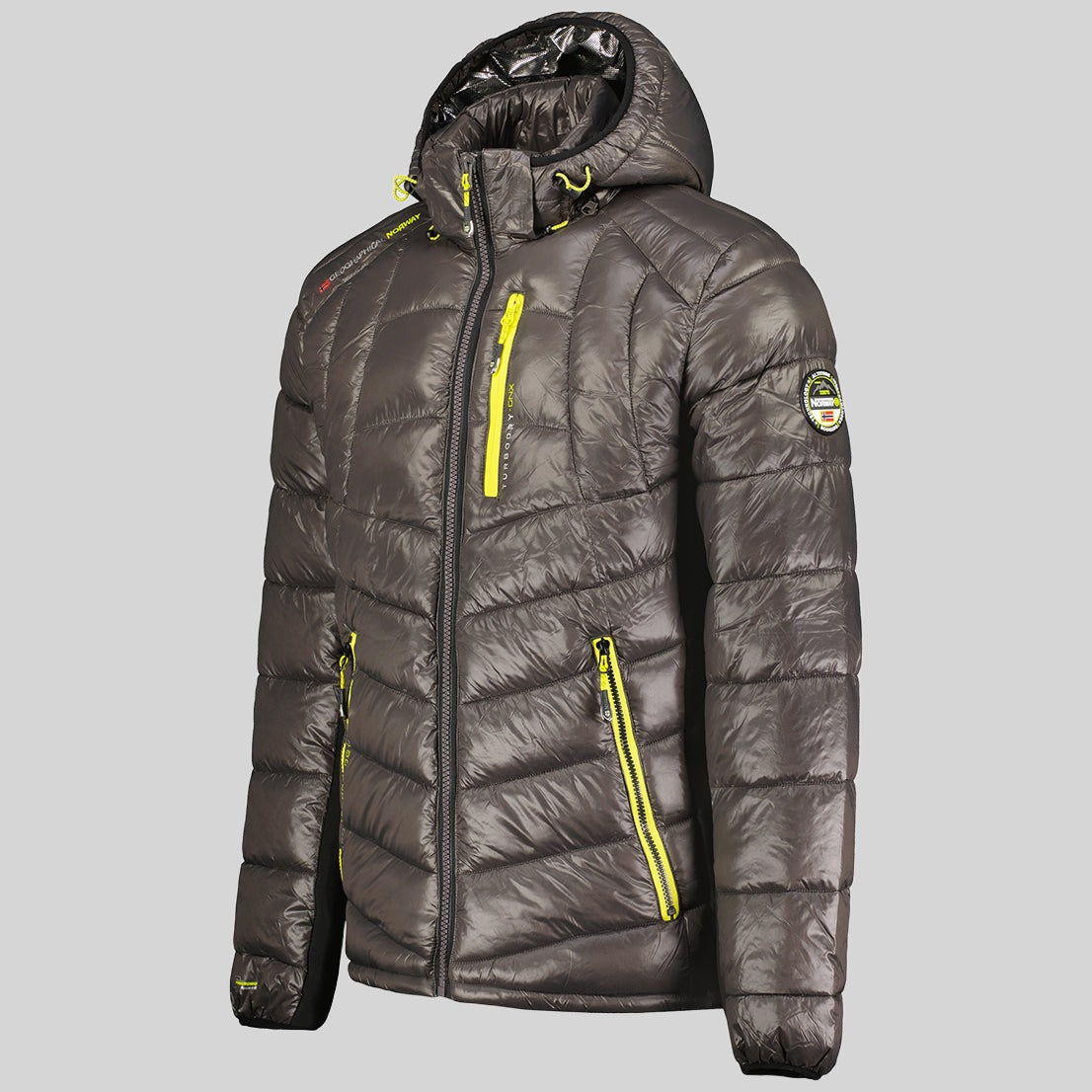geographical-norway-cheyene-blouson-herren-dunkelgrau-steppjacke image 3