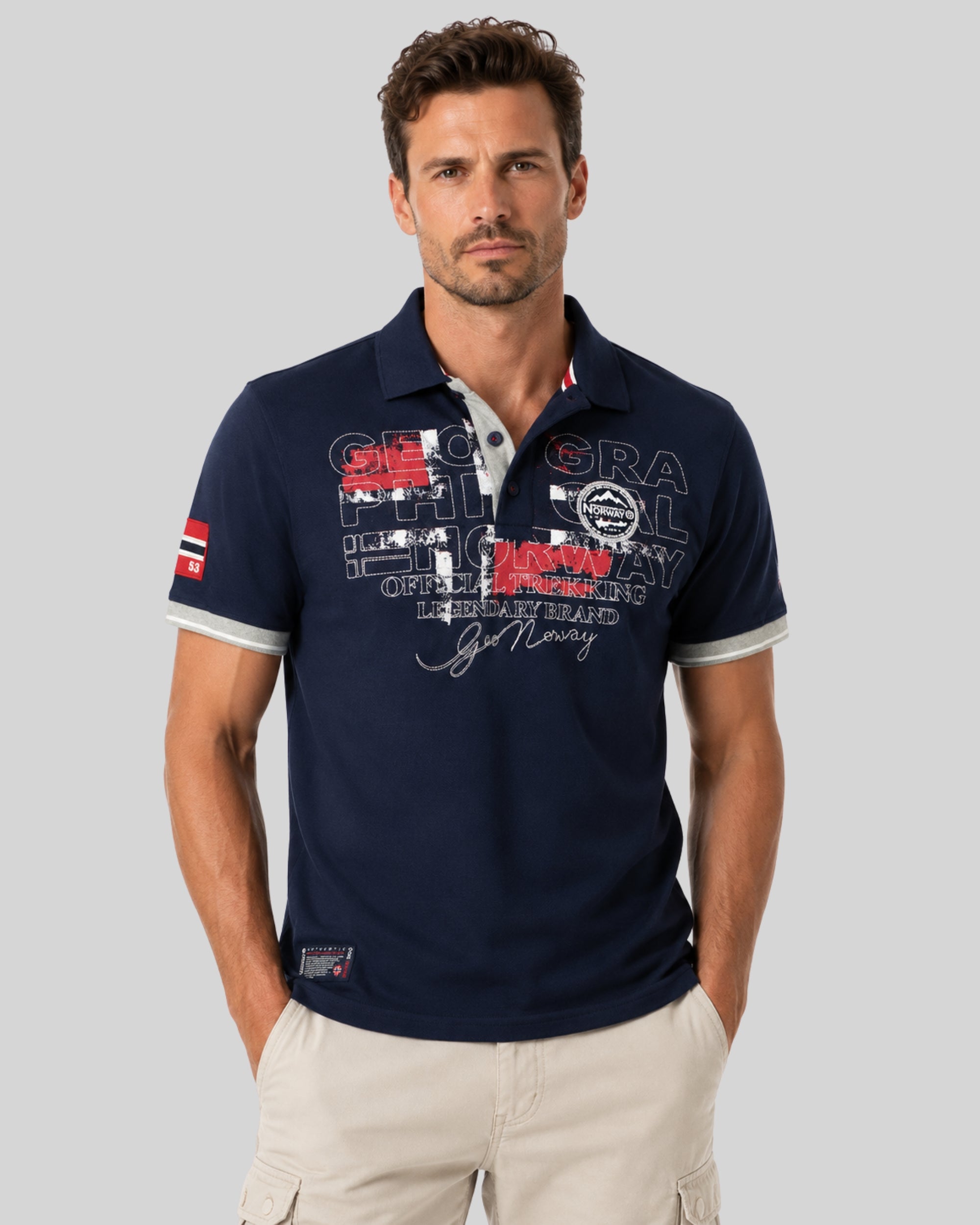 geographical-norway-kutta-herren-polo-schwarz-kurzarm image 6