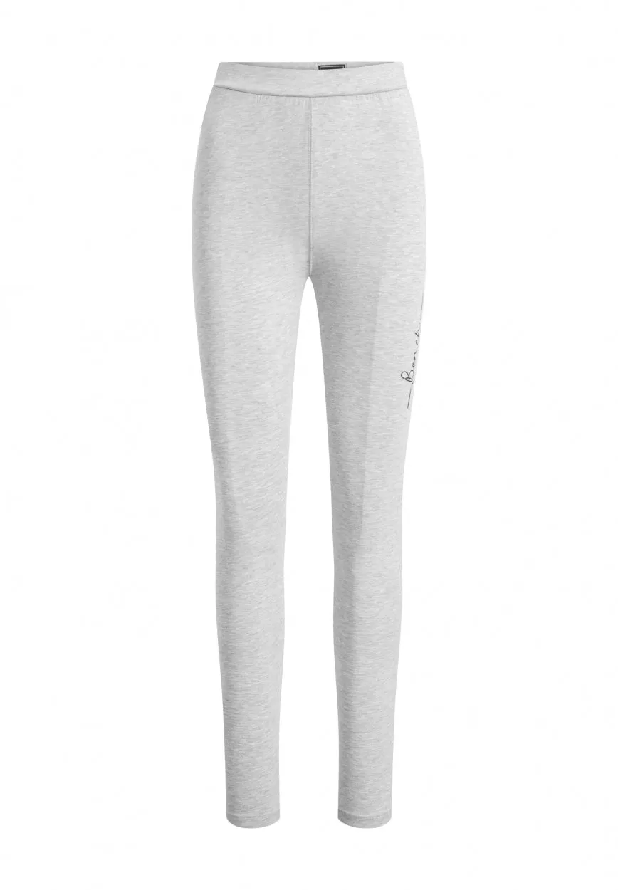 bench-erna-leggings-damen-light-grey-marl-bio-baumwolle image 1