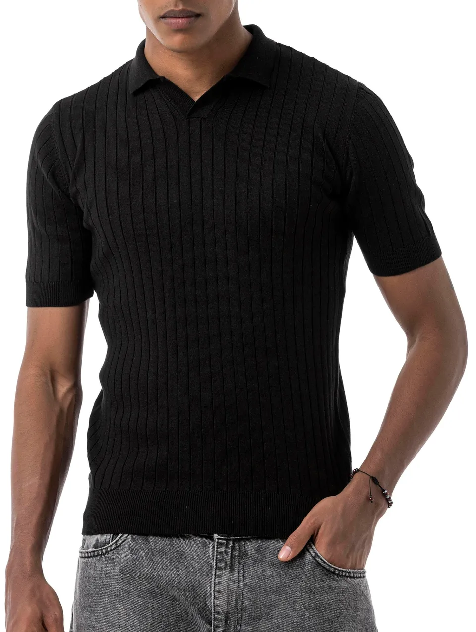 redbridge-poloshirts-by-tarz-cool-feinstrick-polo-herren-slim-fit image 1