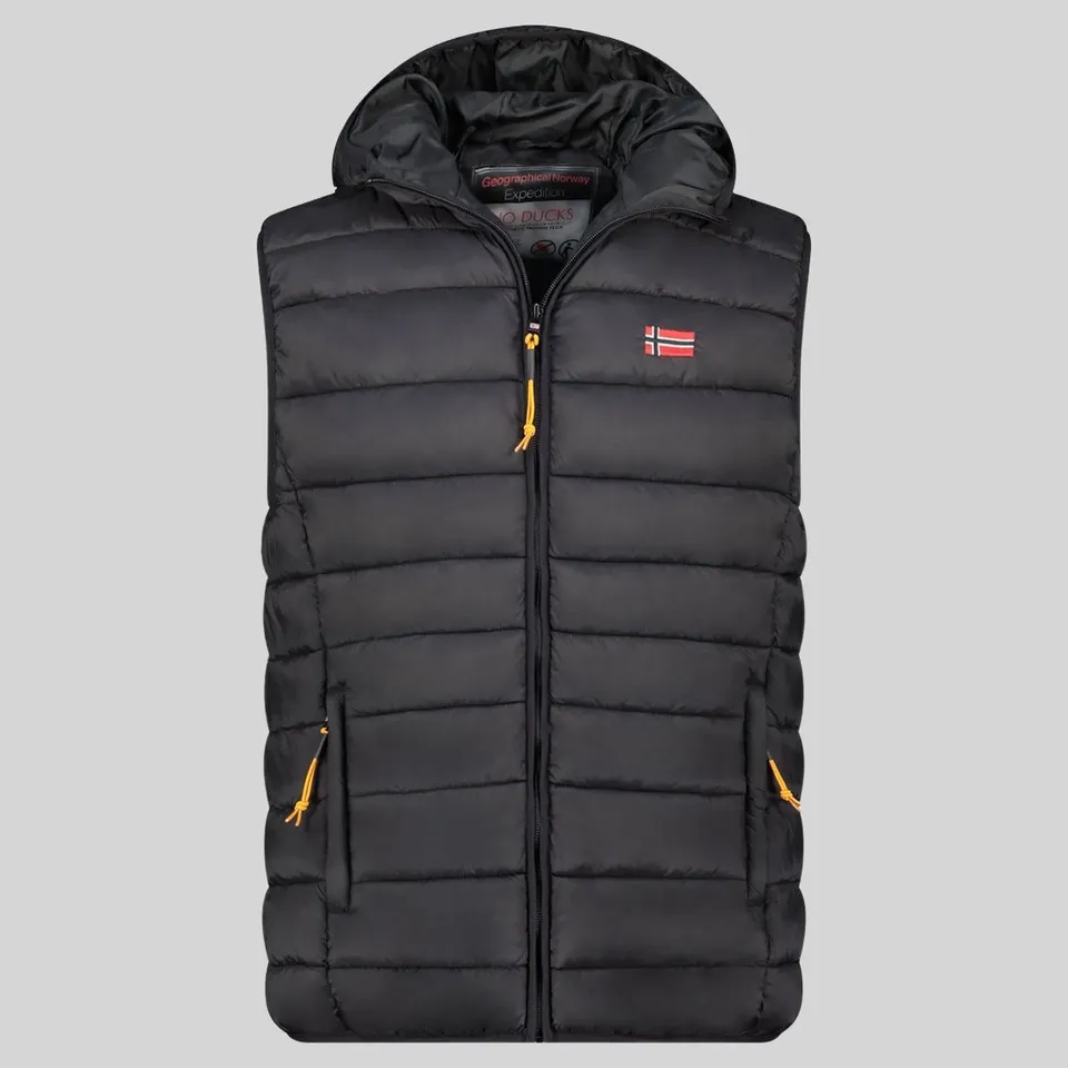 geographical-norway-vamigolor-hood-weste-herren-schwarz-s-rmellos image 1