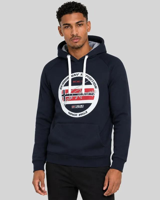 geographical-norway-garis-hoodie-herren-schwarz-baumwolle image 1