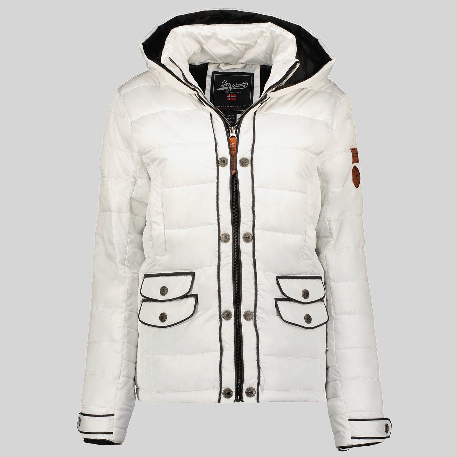 geographical-norway-dacili-damen-parka-winter-schwarz image 1