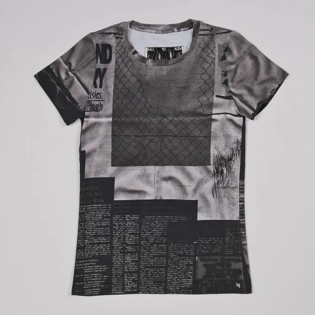 milk-of-lime-newspaper-babytee-t-shirt-zeitungsprint image 1