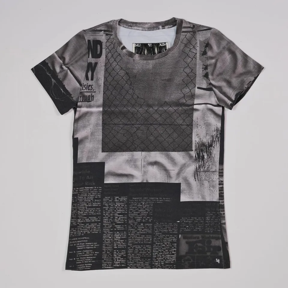 milk-of-lime-newspaper-babytee-t-shirt-zeitungsprint image 1