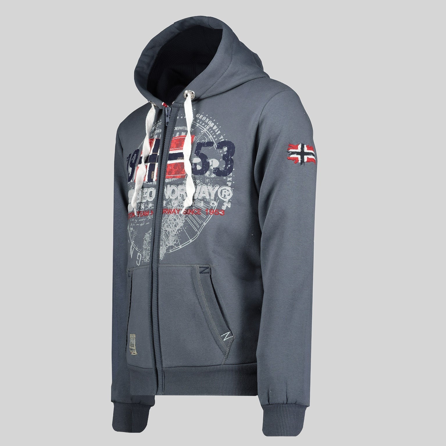 geographical-norway-gapigal-hoodie-herren-marine-zip image 4