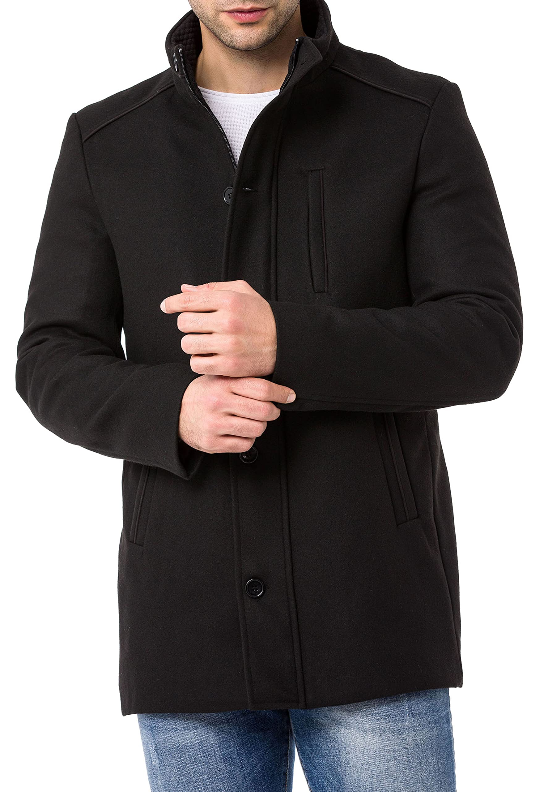 redbridge-trenchcoat-mantel-herren-xxl-polyester image 1