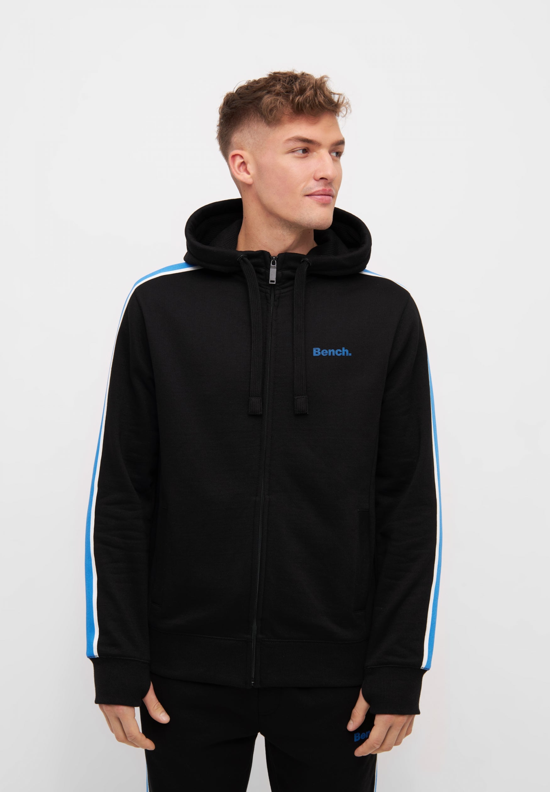 bench-varni-sweatjacke-herren-kapuze-black-gr-m image 2
