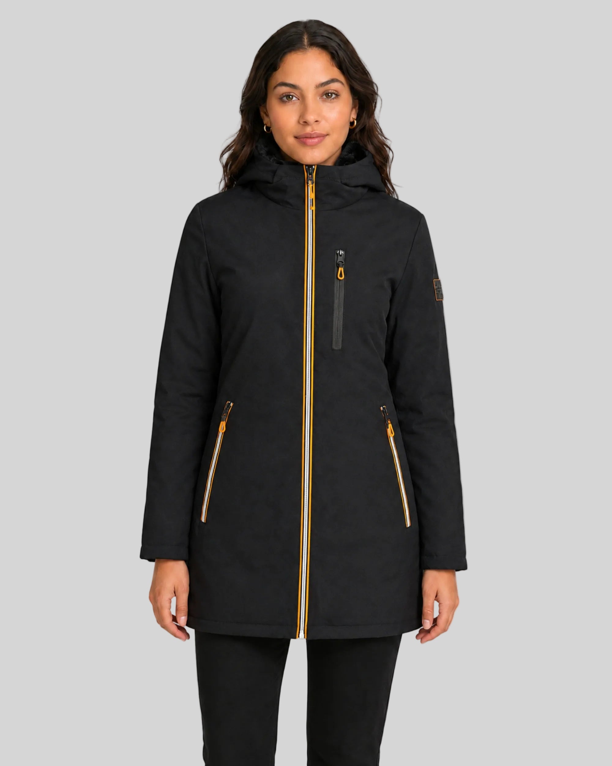 geographical-norway-cassim-damen-parka-khaki-winter image 6
