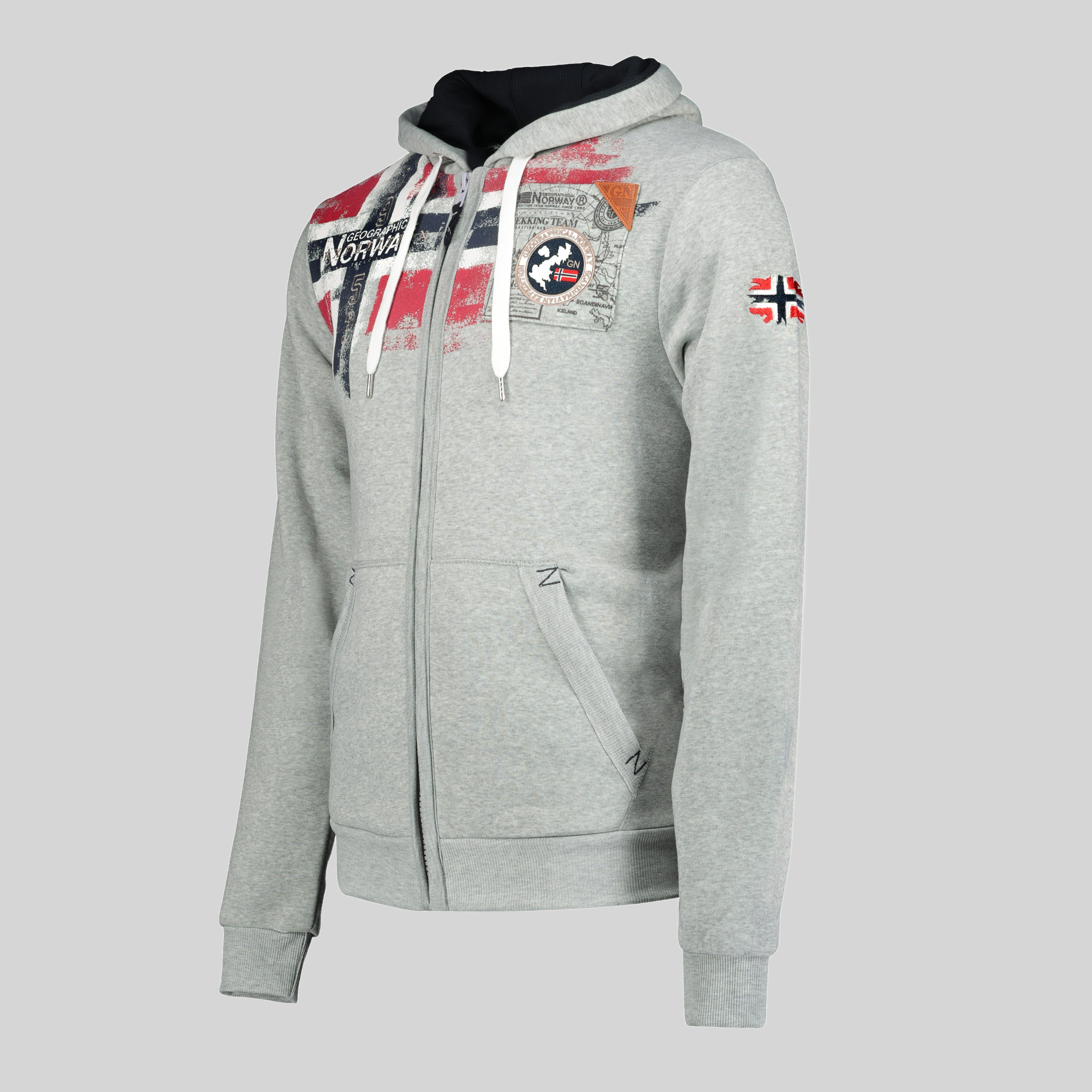 geographical-norway-fespote-zip-hoodie-herren-dunkelgrau image 3
