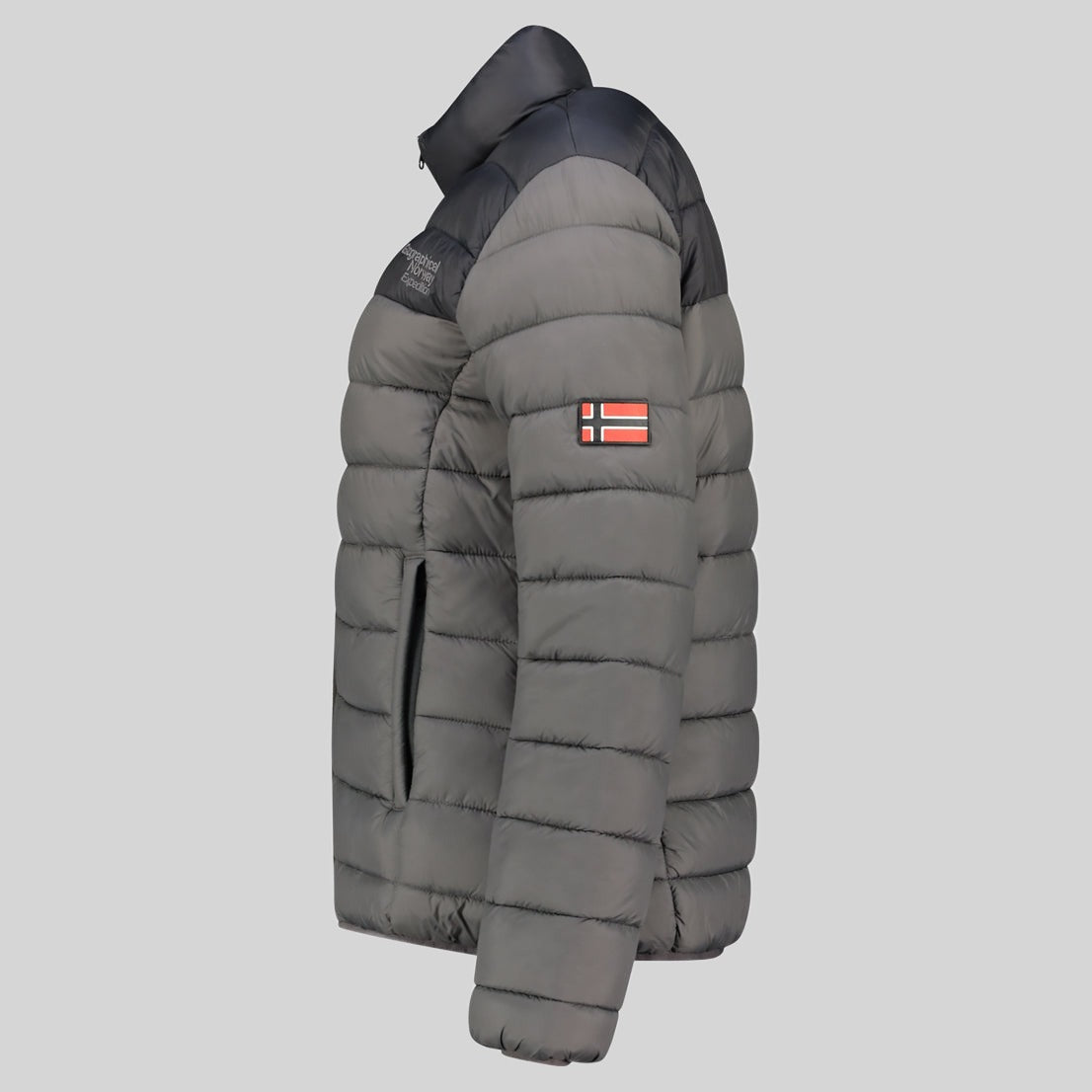 geographical-norway-atikoclerc-damen-steppjacke-in-grau image 5