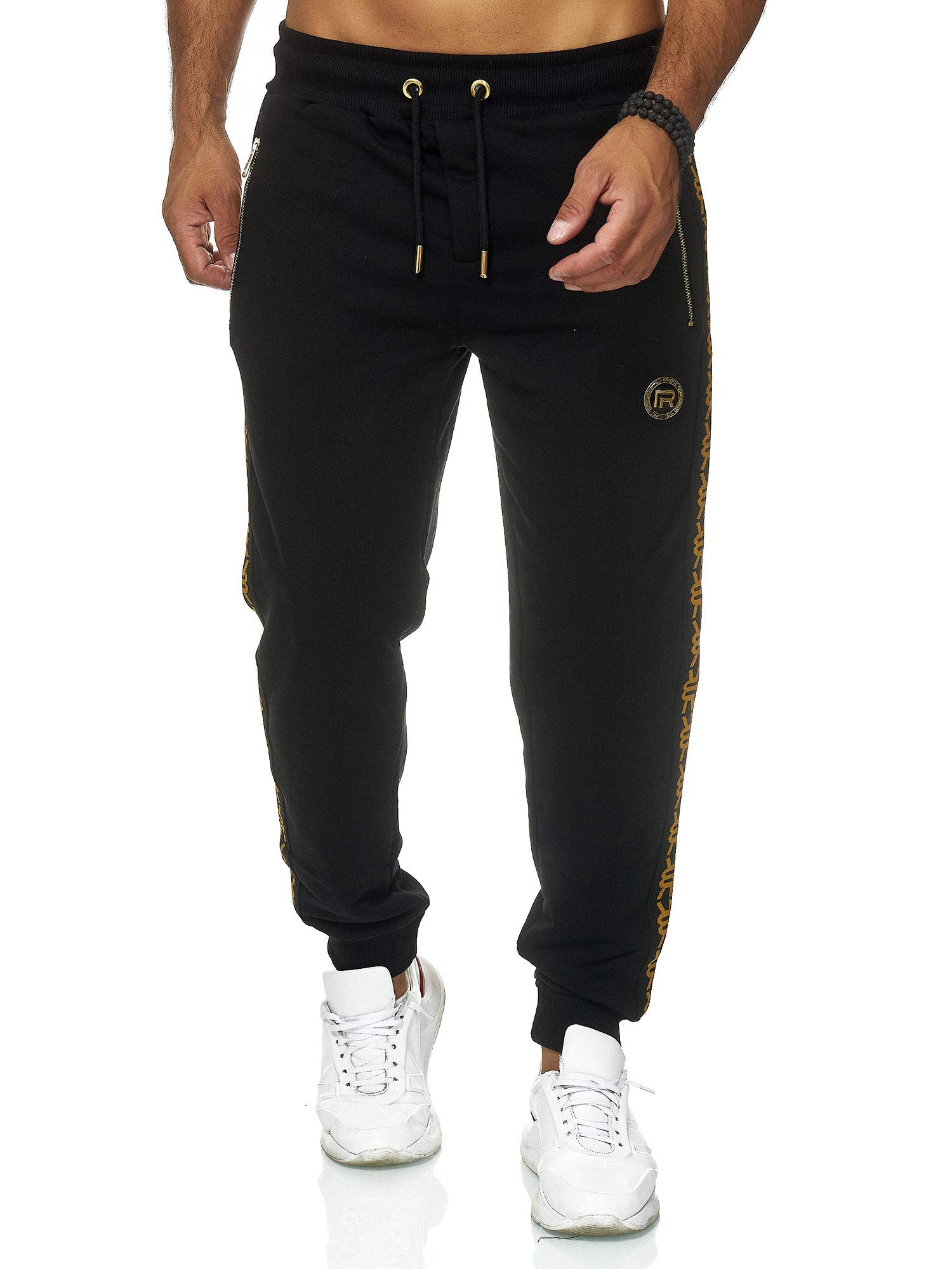 redbridge-hosen-m4237-r-logo-jogginghose-herren-sweat-schwarz image 2