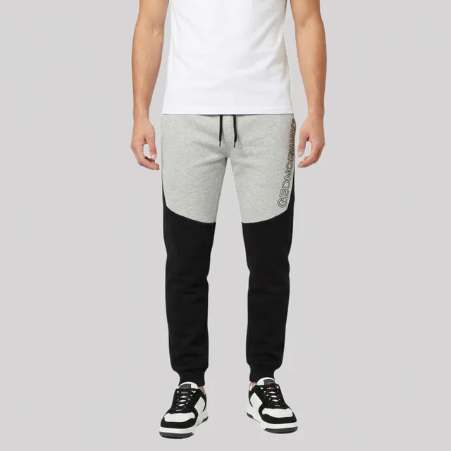 geographical-norway-moriarty-jogginghose-herren-schwarz-bicolor image 1