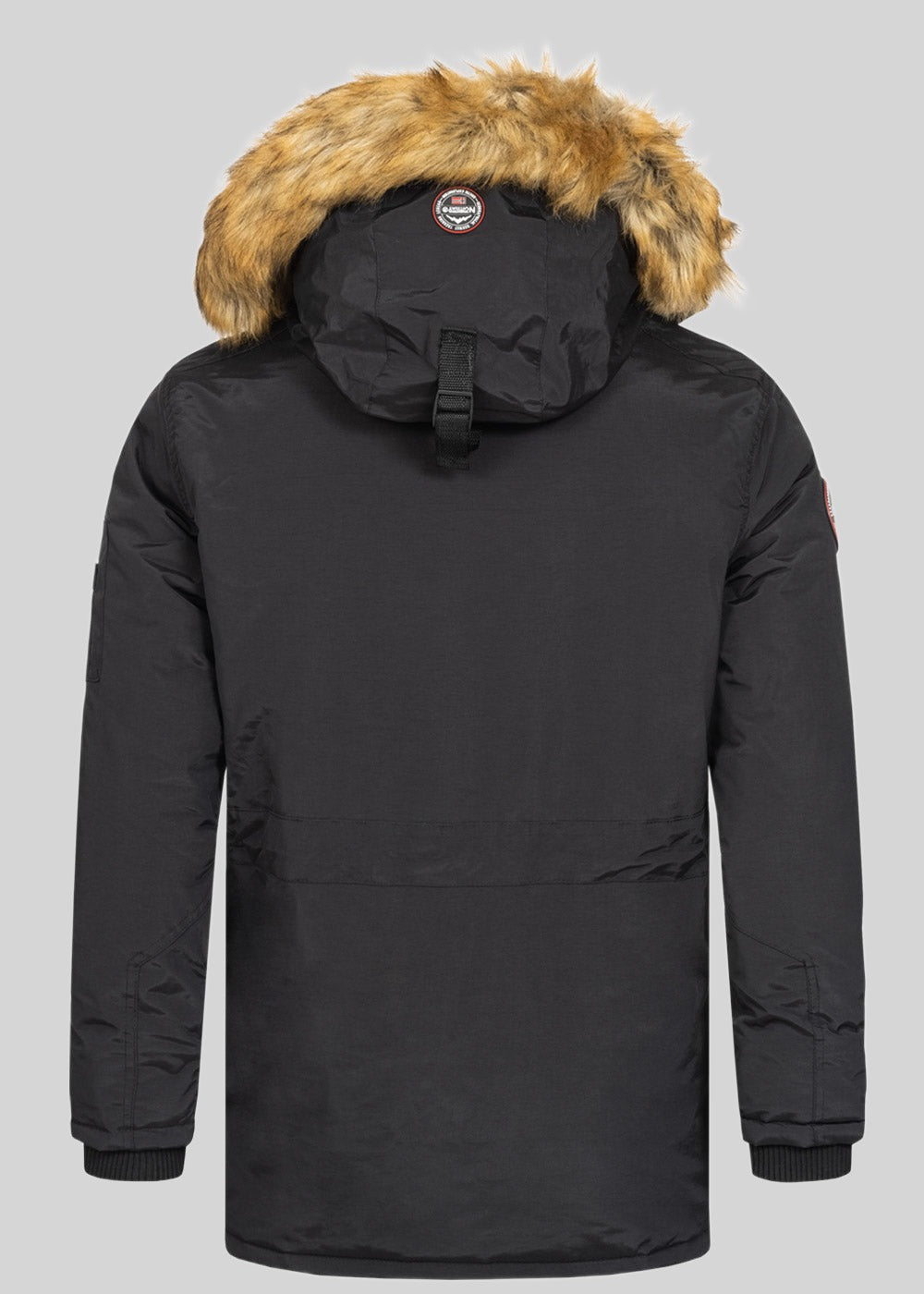 geographical-norway-bottle-herren-parka-marine-fellkapuze image 7