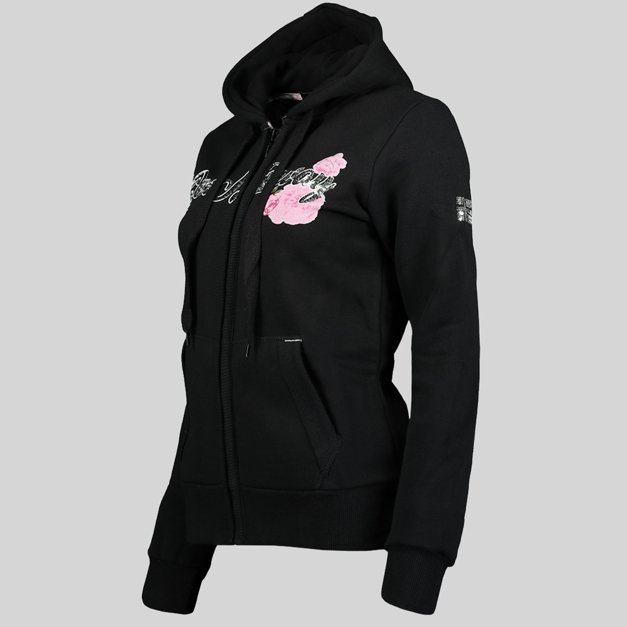 geographical-norway-gelphine-damen-sweatjacke-schwarz image 4