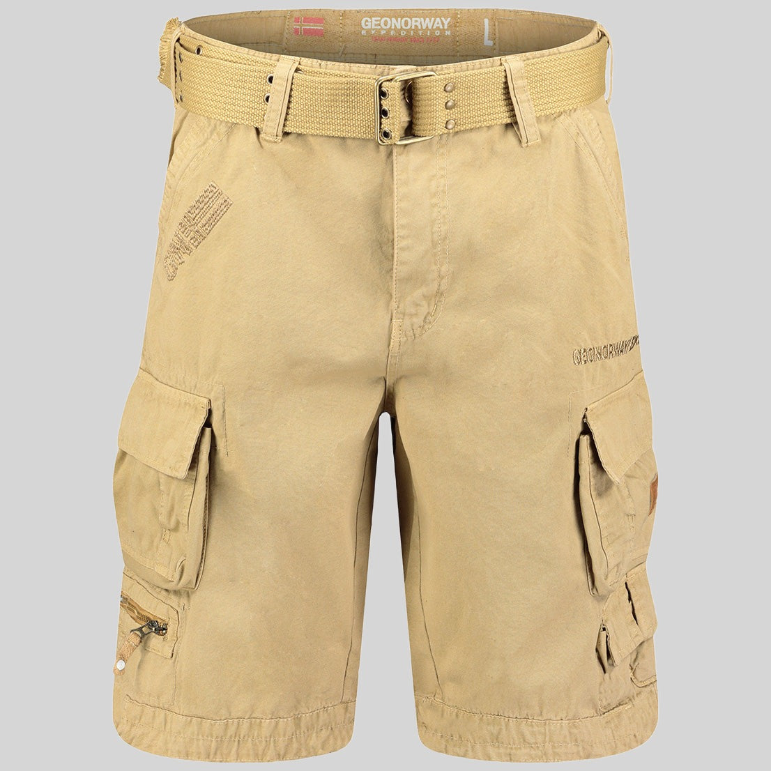 geographical-norway-prio-herren-bermuda-beige-sommer image 1