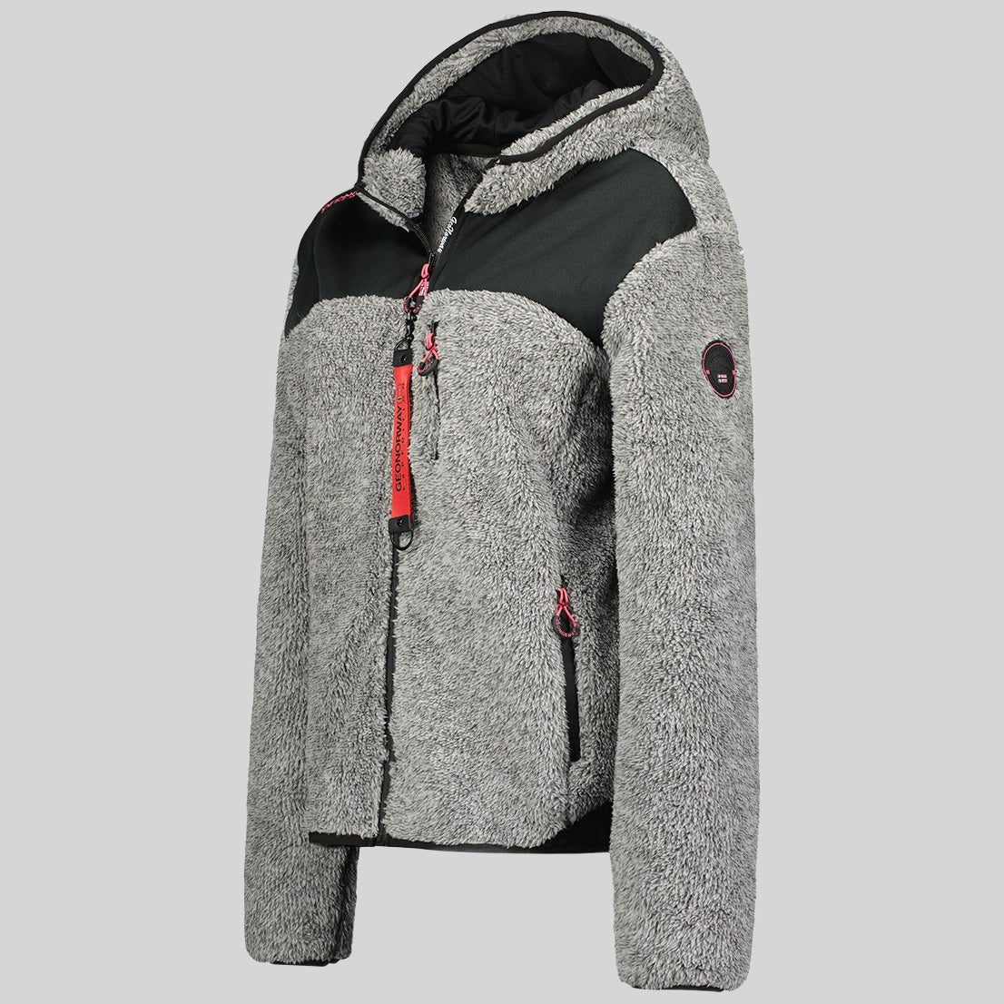 geographical-norway-telodia-damen-fleecejacke-marine-kapuze image 4