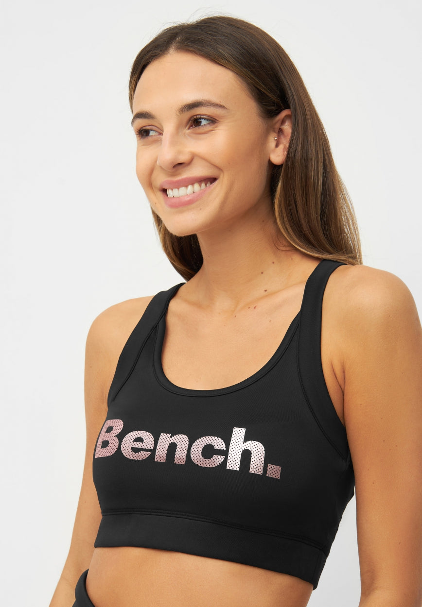 bench-lisa-bra-top-damen-black-mittlerer-support-yoga image 8