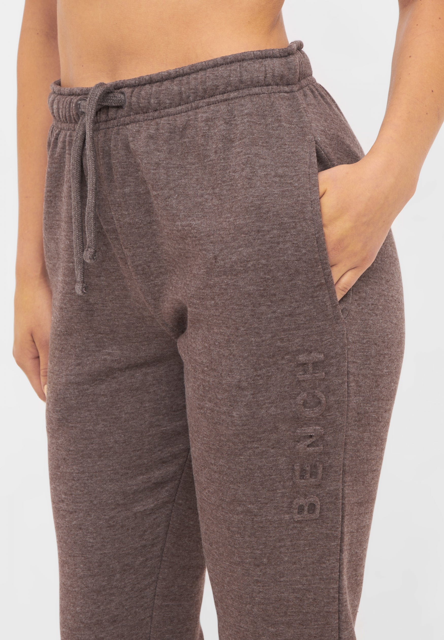 bench-marianna-damen-jogginghose-stone-marl-lang image 8