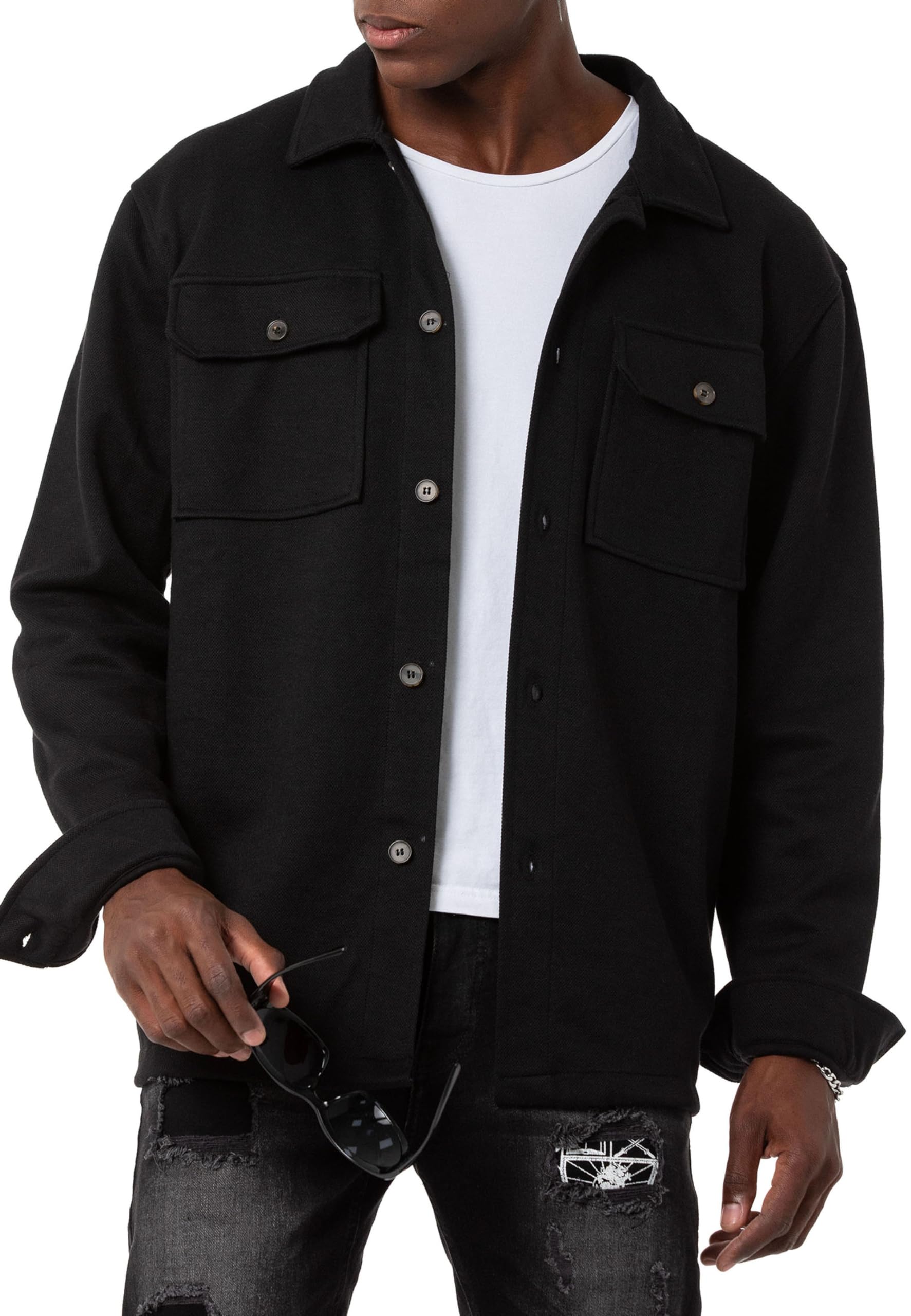 redbridge-hemden-oversized-overshirt-hemdjacke-beige-s image 7