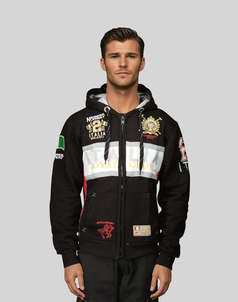 geographical-norway-filio-sweatshirt-herren-schwarz-mit-rei-verschluss image 1