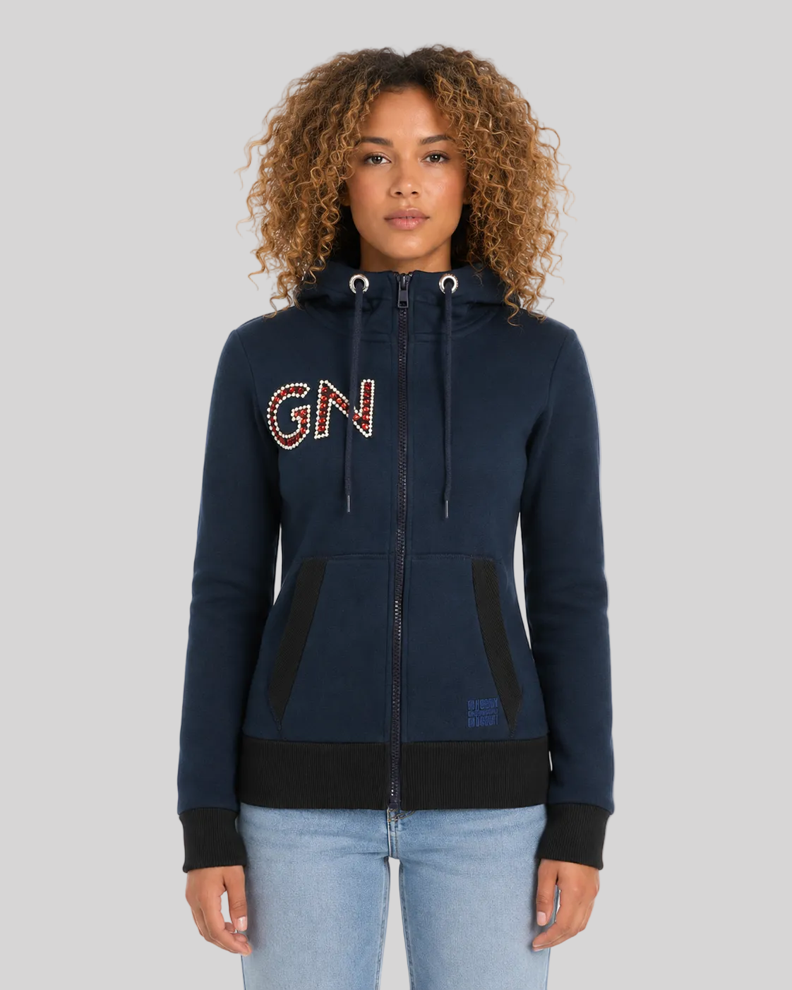 geographical-norway-gudite-damen-sweatshirt-kapuze-schwarz image 6
