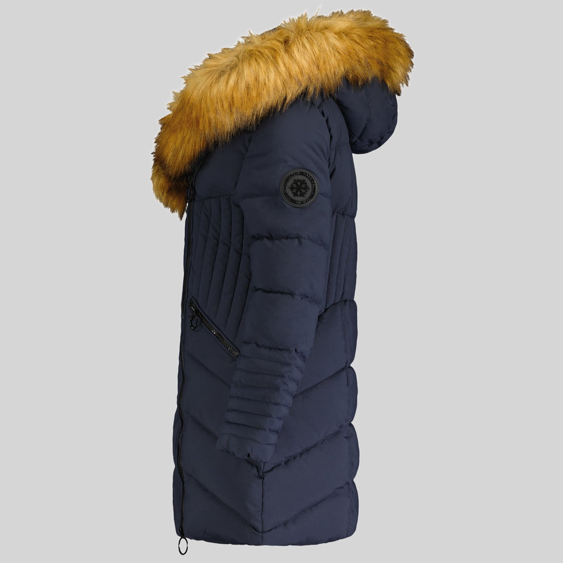 geographical-norway-chaya-damen-steppjacke-khaki-winter image 8