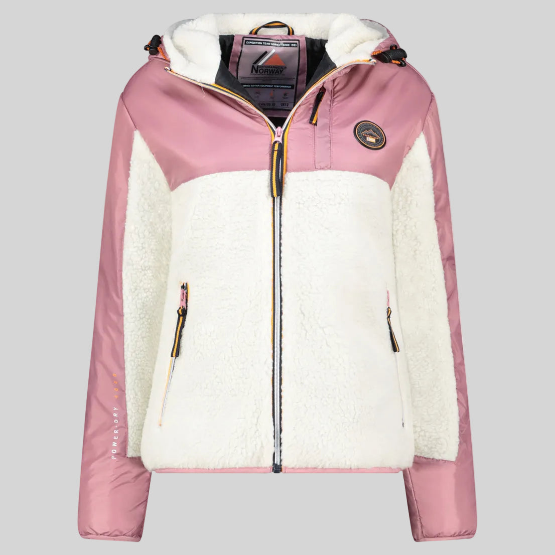 geographical-norway-ulyssim-damen-fleecejacke-zweifarbig image 8