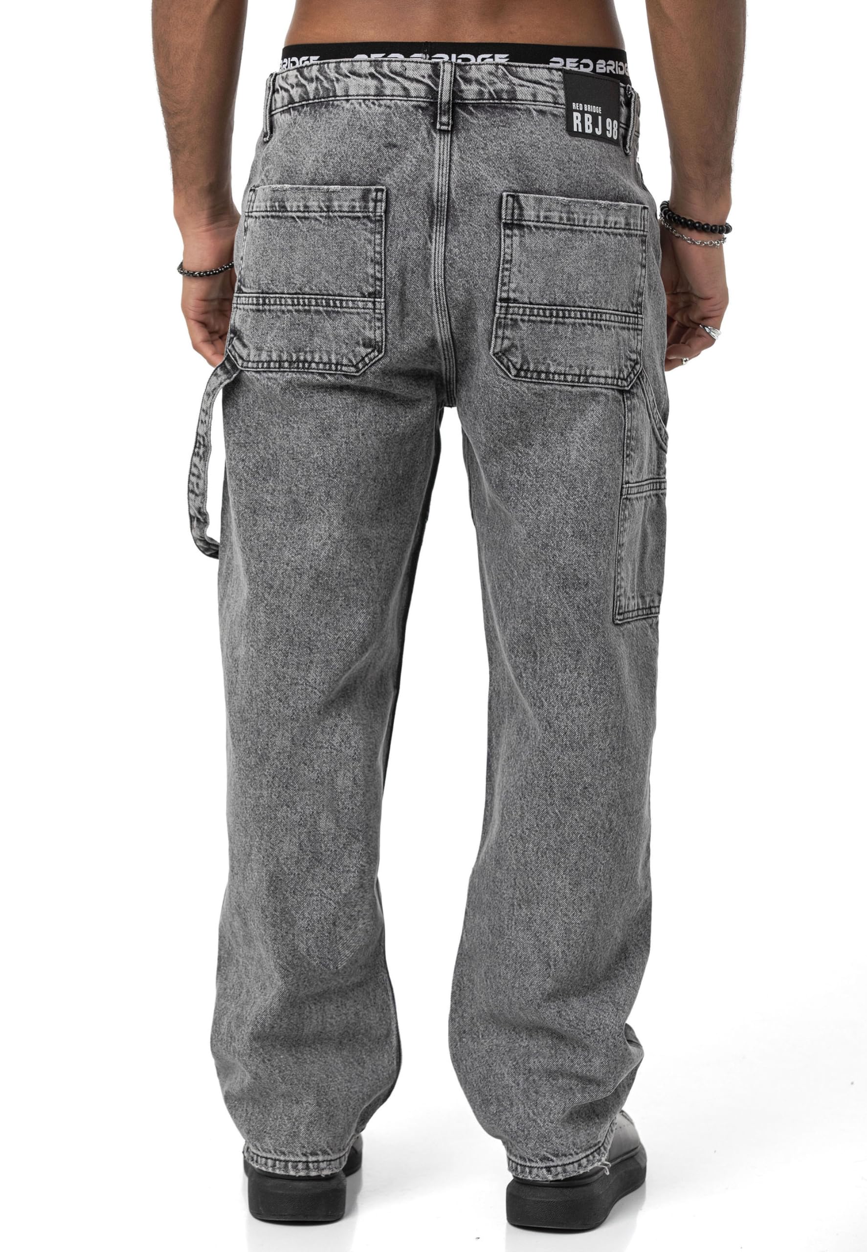 redbridge-jeans-cargo-baggy-weit-blau-40w-34l image 3