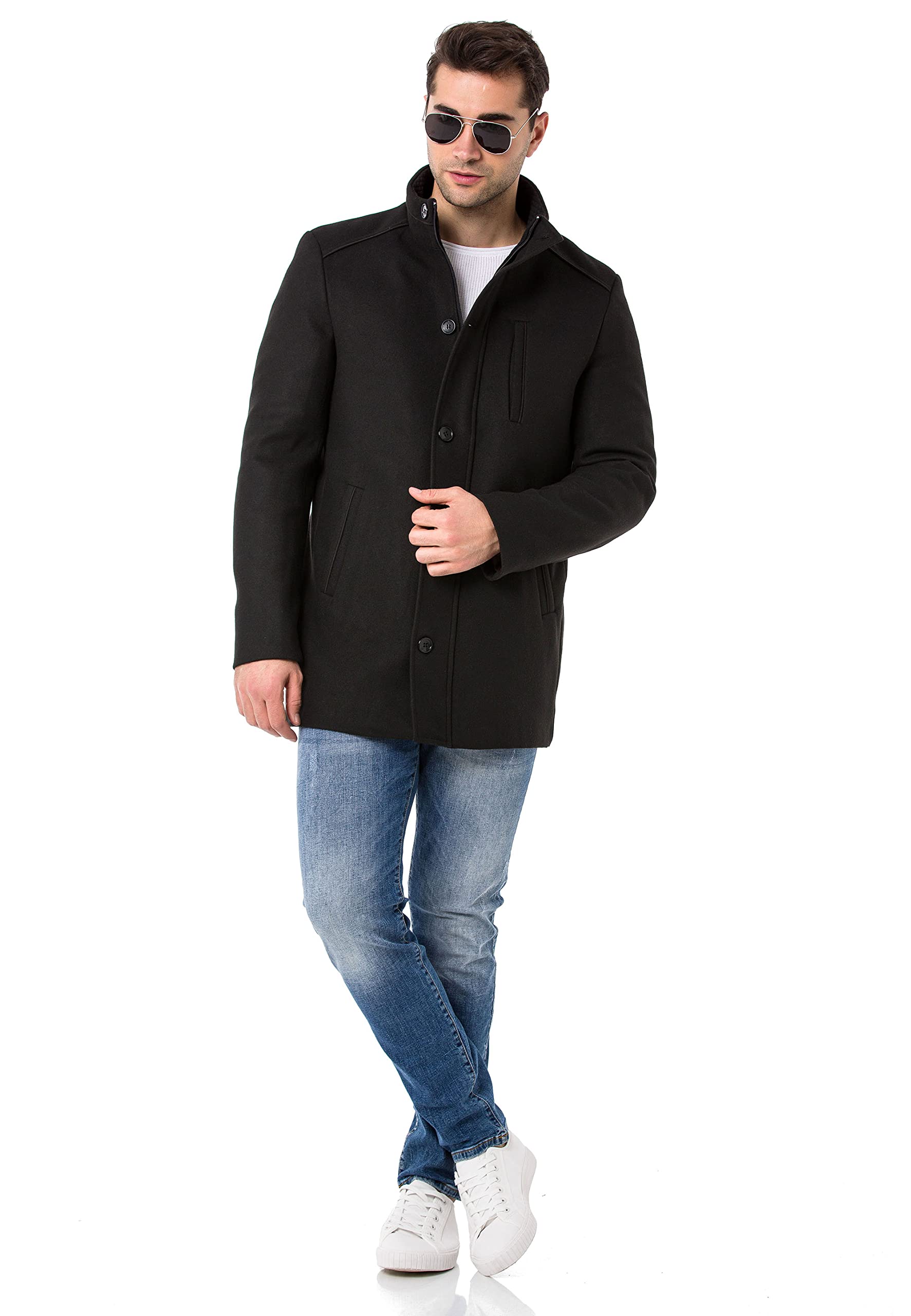 redbridge-trenchcoat-mantel-herren-xxl-polyester image 5