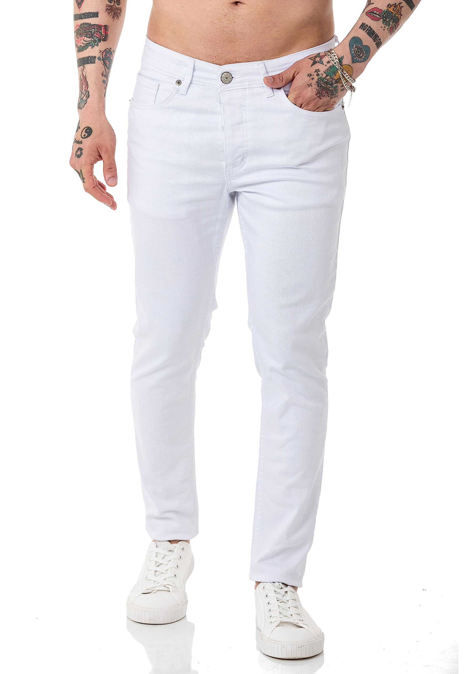 redbridge-jeans-slim-fit-herren-wei-basic-m4317 image 4