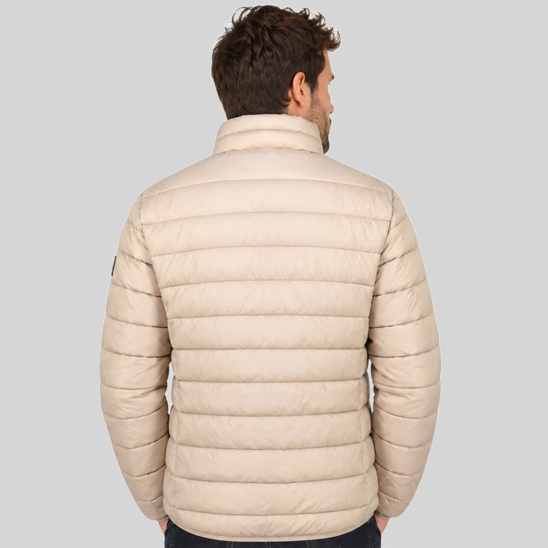 geographical-norway-aipter-basic-steppjacke-herren-schwarz-stehkragen image 2