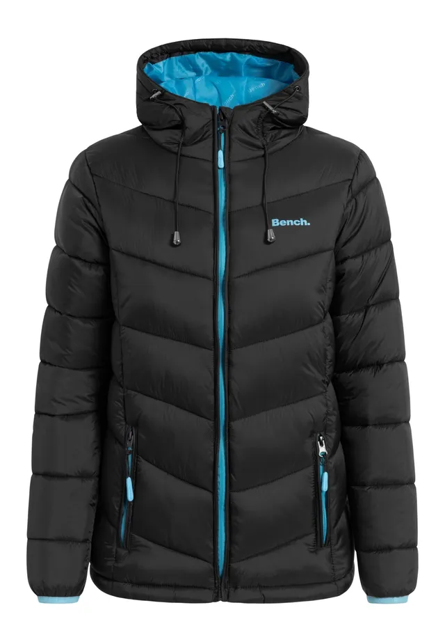 bench-jiyra-pufferjacke-damen-black-leicht-warm image 1