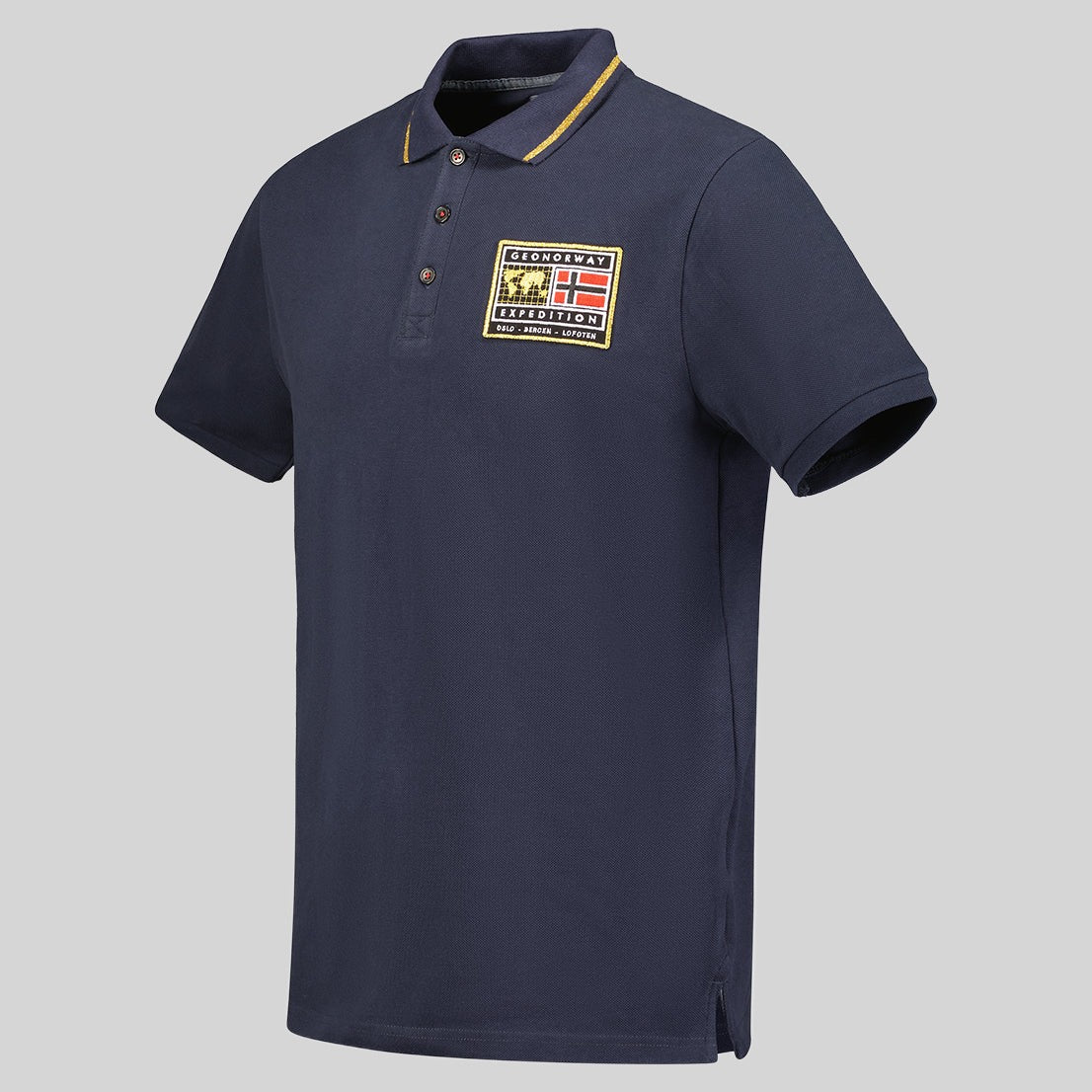 geographical-norway-karite-herren-polo-rot-baumwolle image 8
