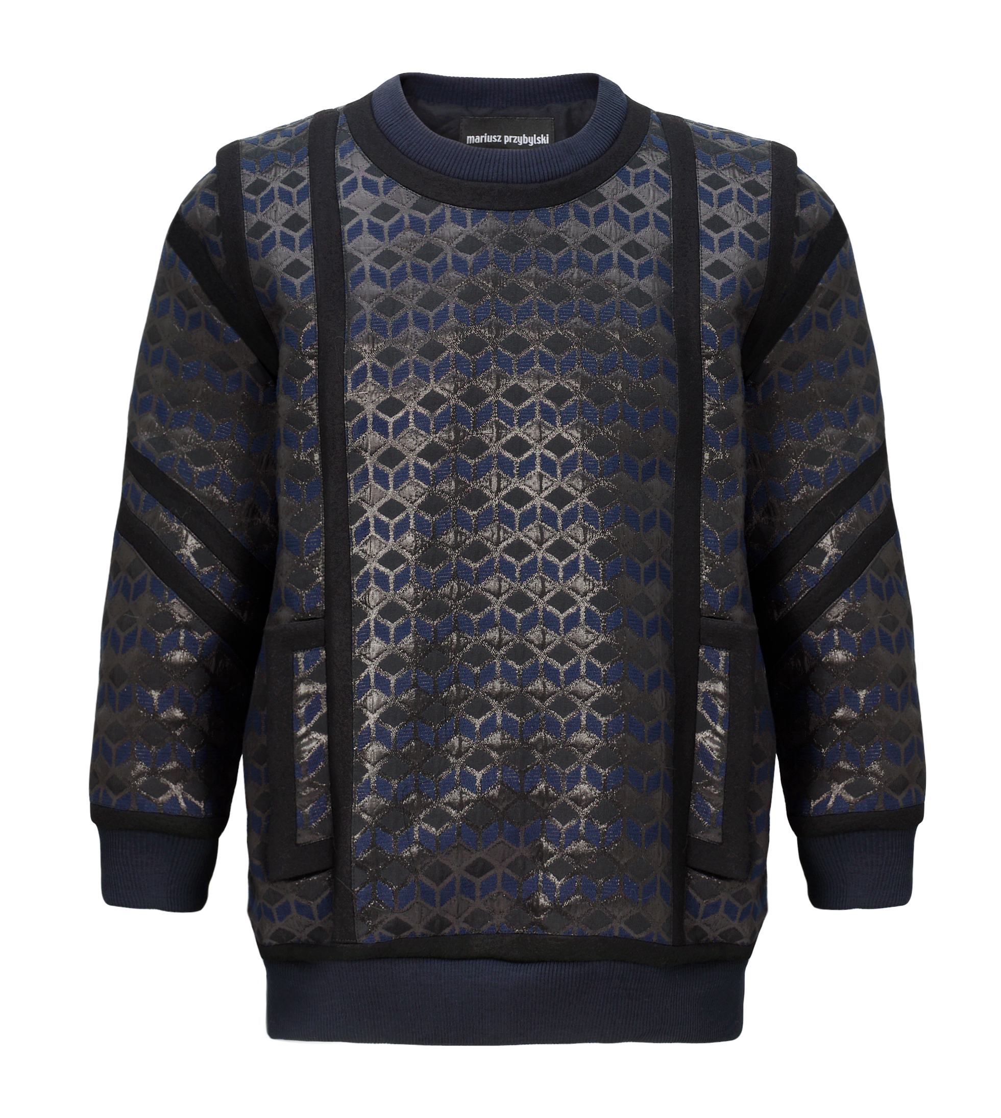 mariusz-przybylski-jacquard-one-size-sweatshirt-oversize image 1