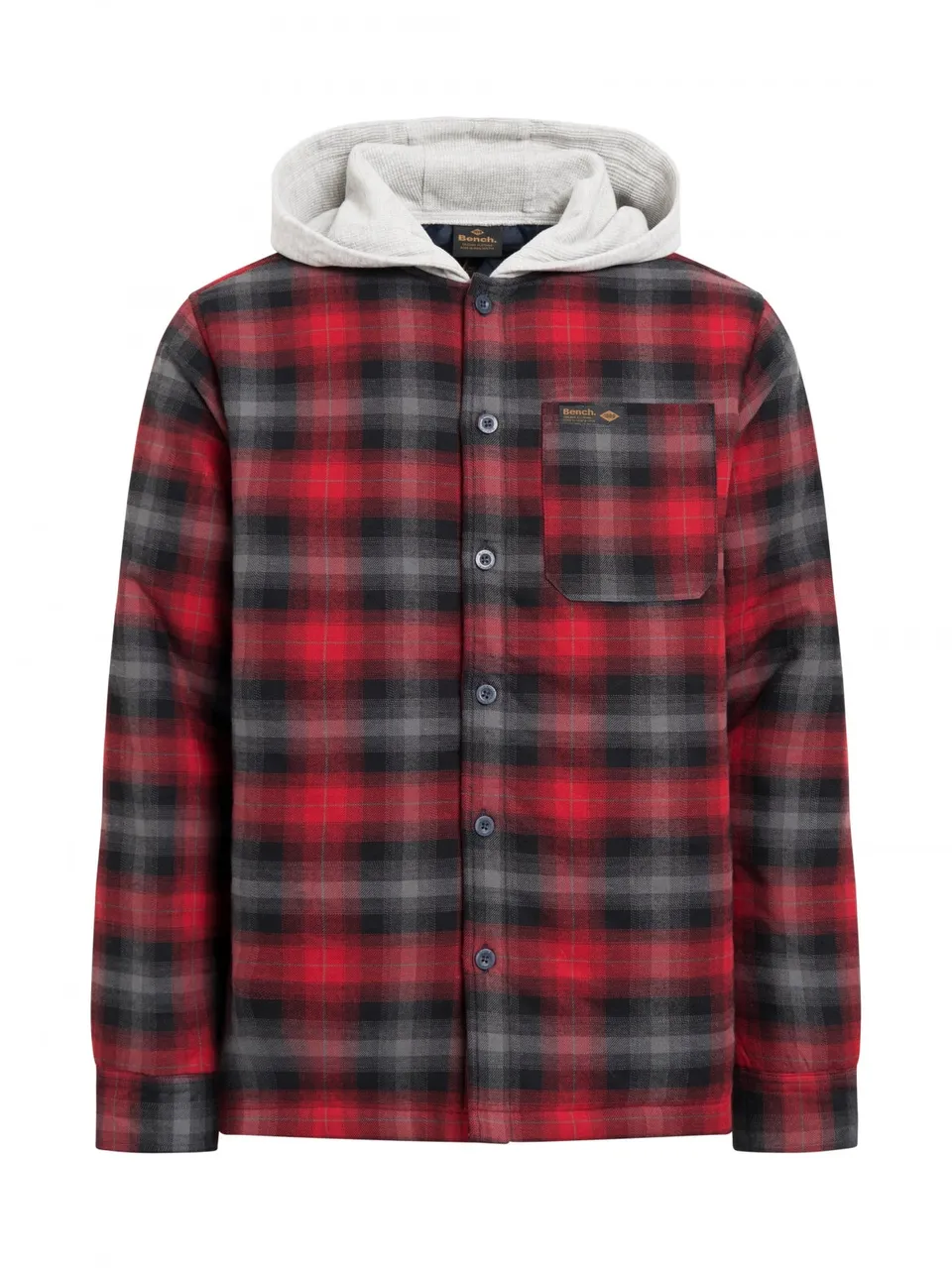 bench-sheppard-herren-karohemd-navy-check-flanell image 1