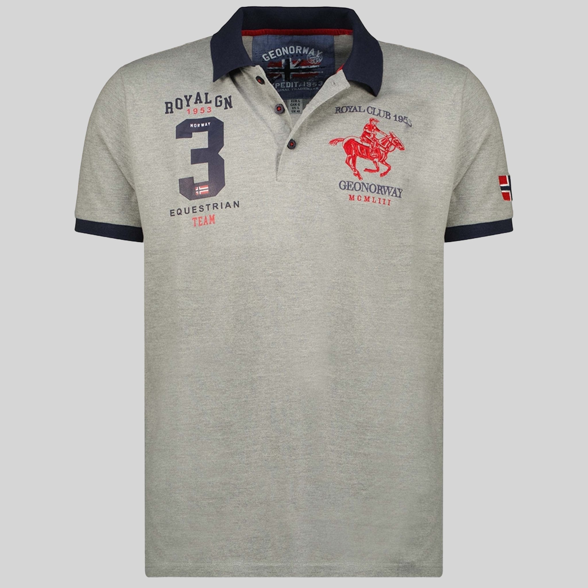 geographical-norway-klub-polo-herren-wei-kurzarm-baumwolle image 5