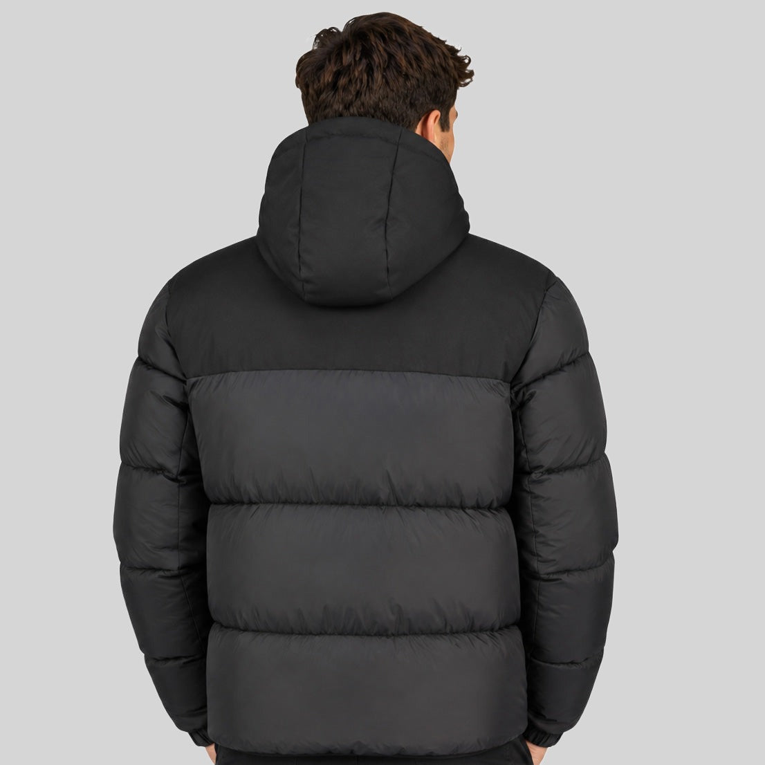 geographical-norway-bim-herren-steppjacke-schwarz-mit-kapuze image 2
