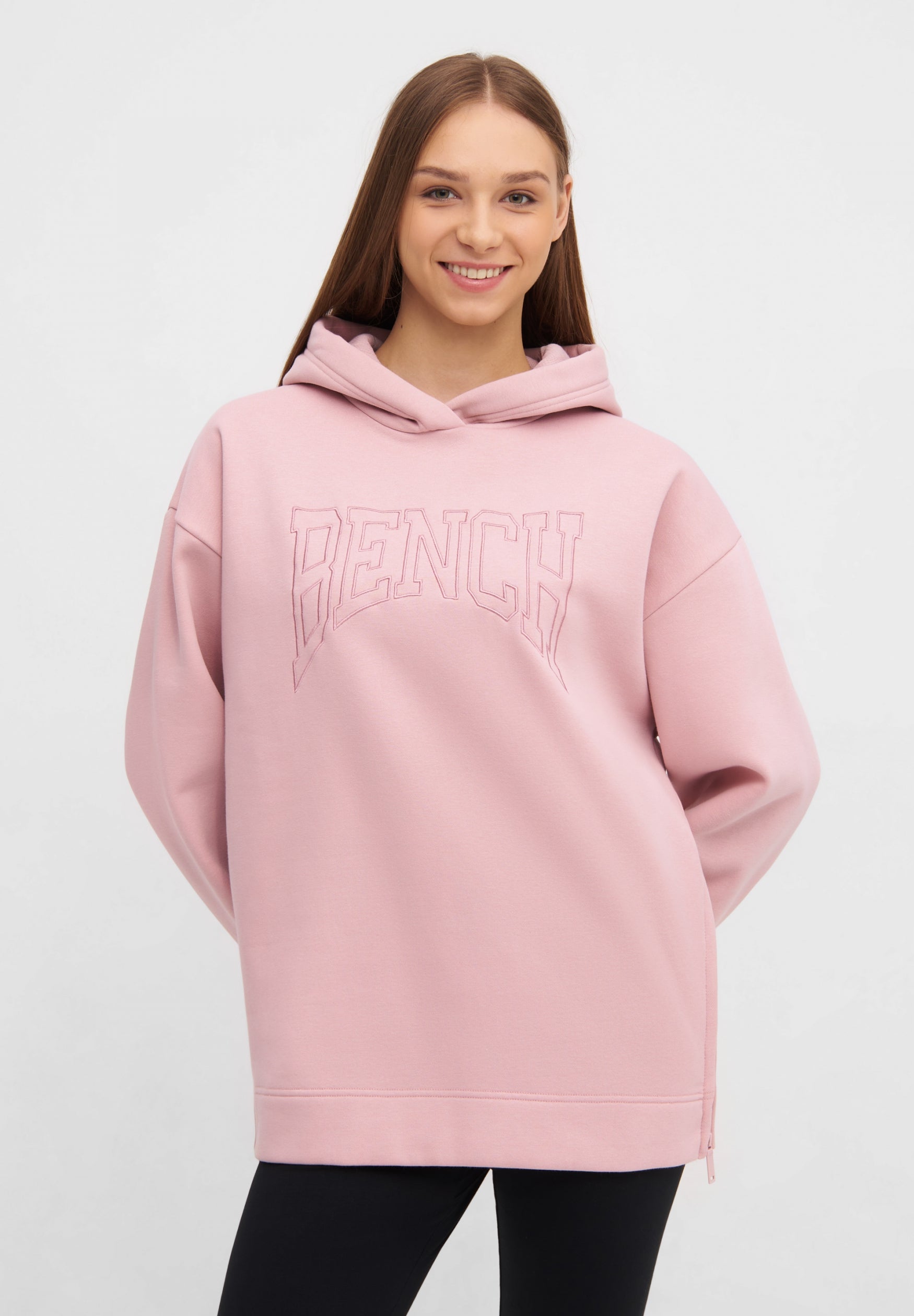bench-aarna-hoodie-damen-winter-white-oversize-baumwolle image 2