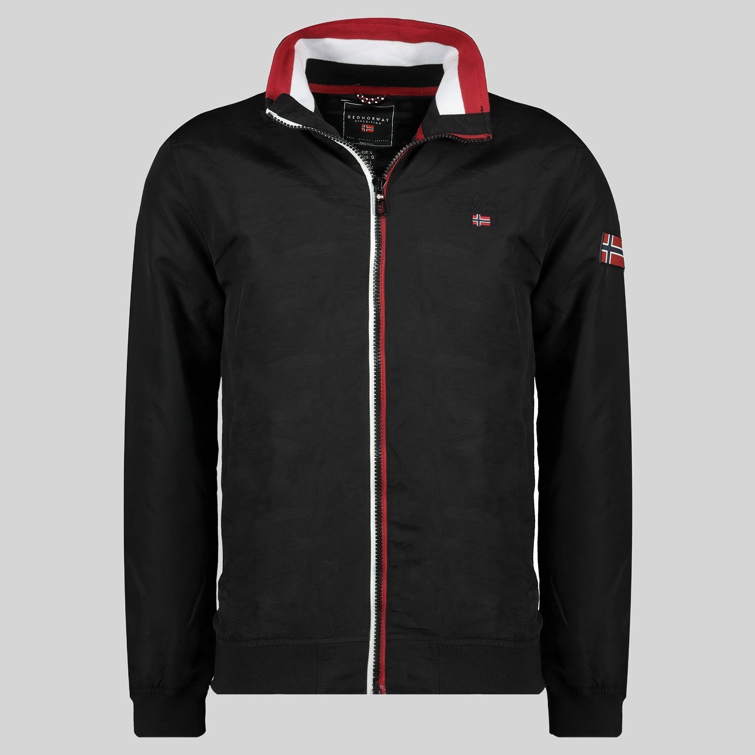 geographical-norway-benilde-herren-parka-schwarz-leicht image 3