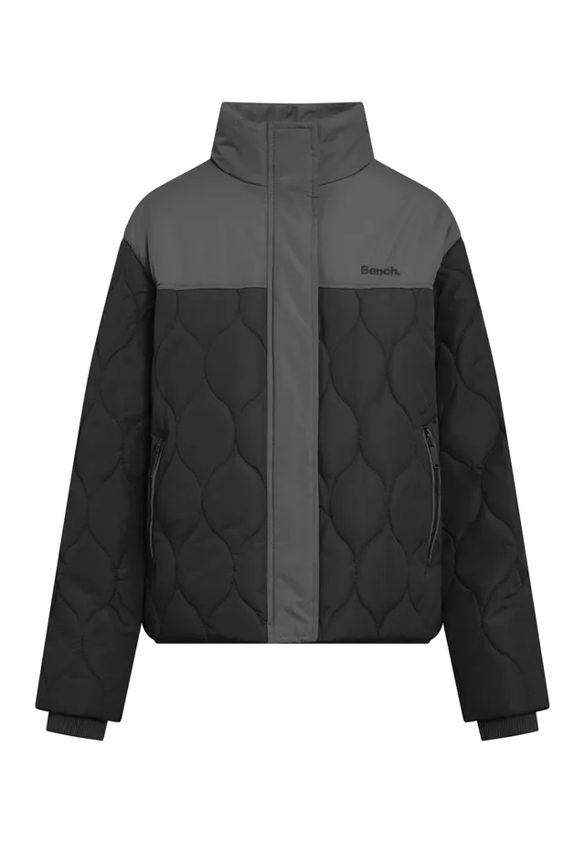 bench-jorgia-puffer-jacke-damen-black-leicht-polyester image 1