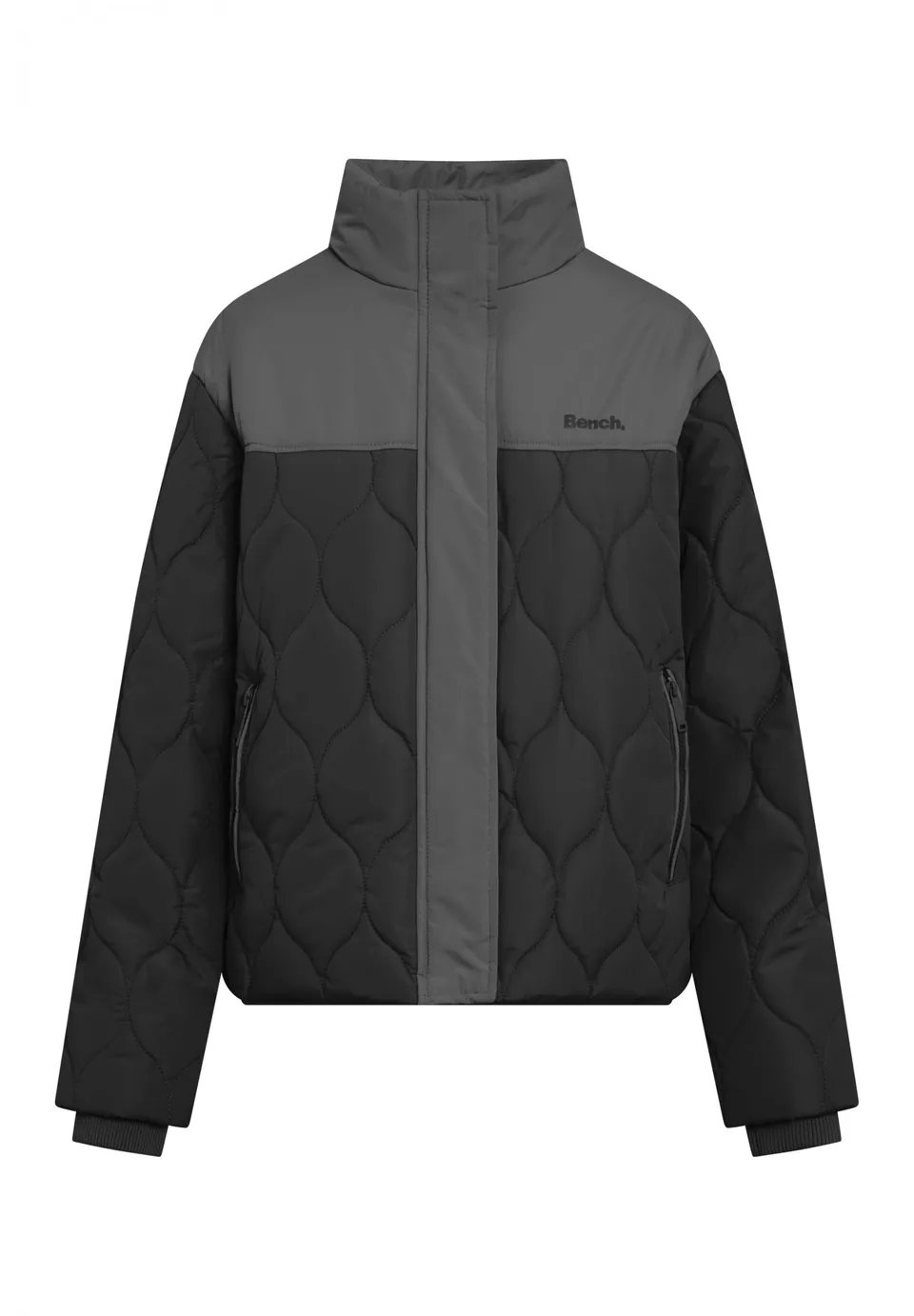 bench-jorgia-puffer-jacke-damen-black-leicht-polyester image 1