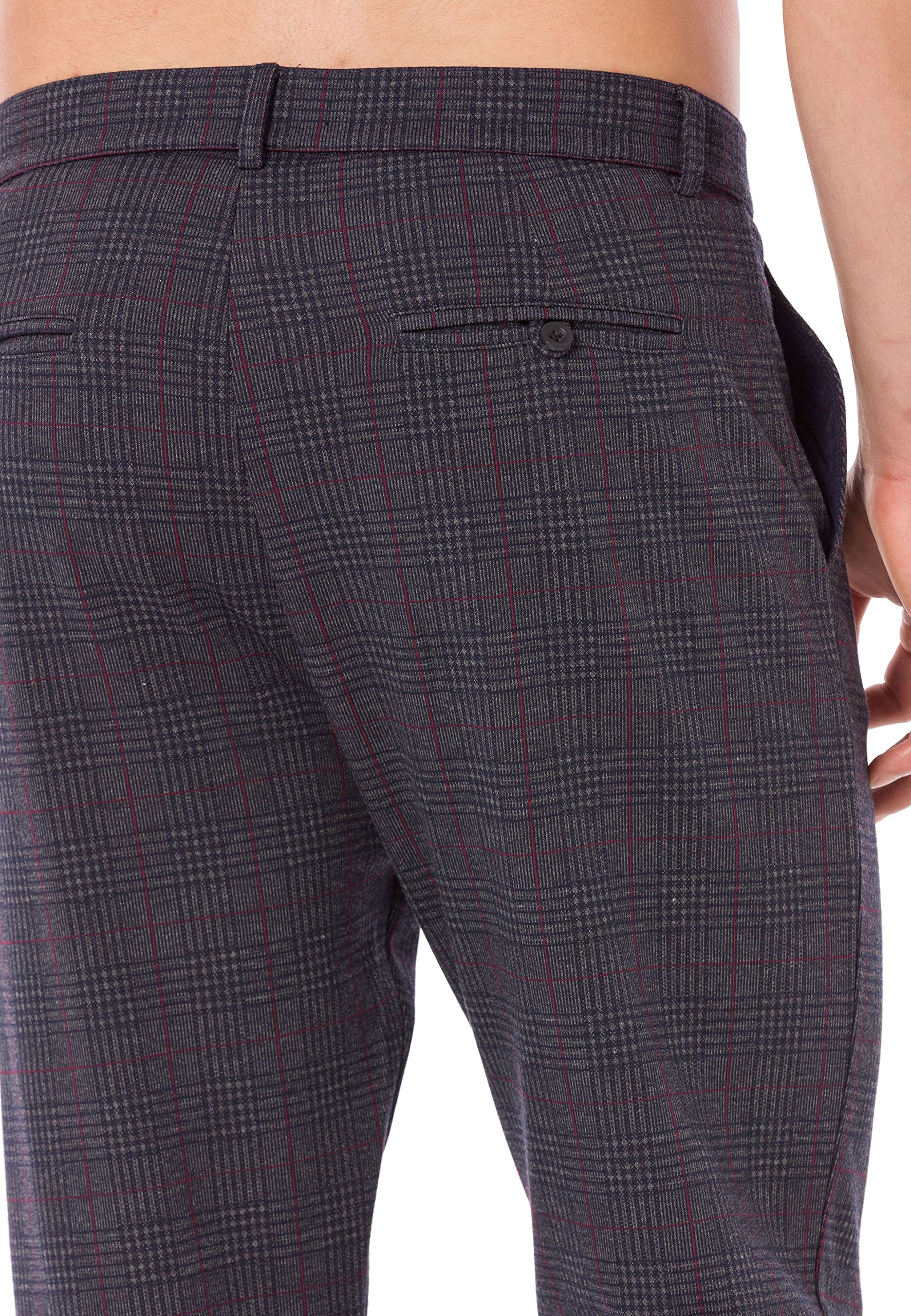 redbridge-jogginghose-herren-chino-jogger-kariert-gr-l image 6