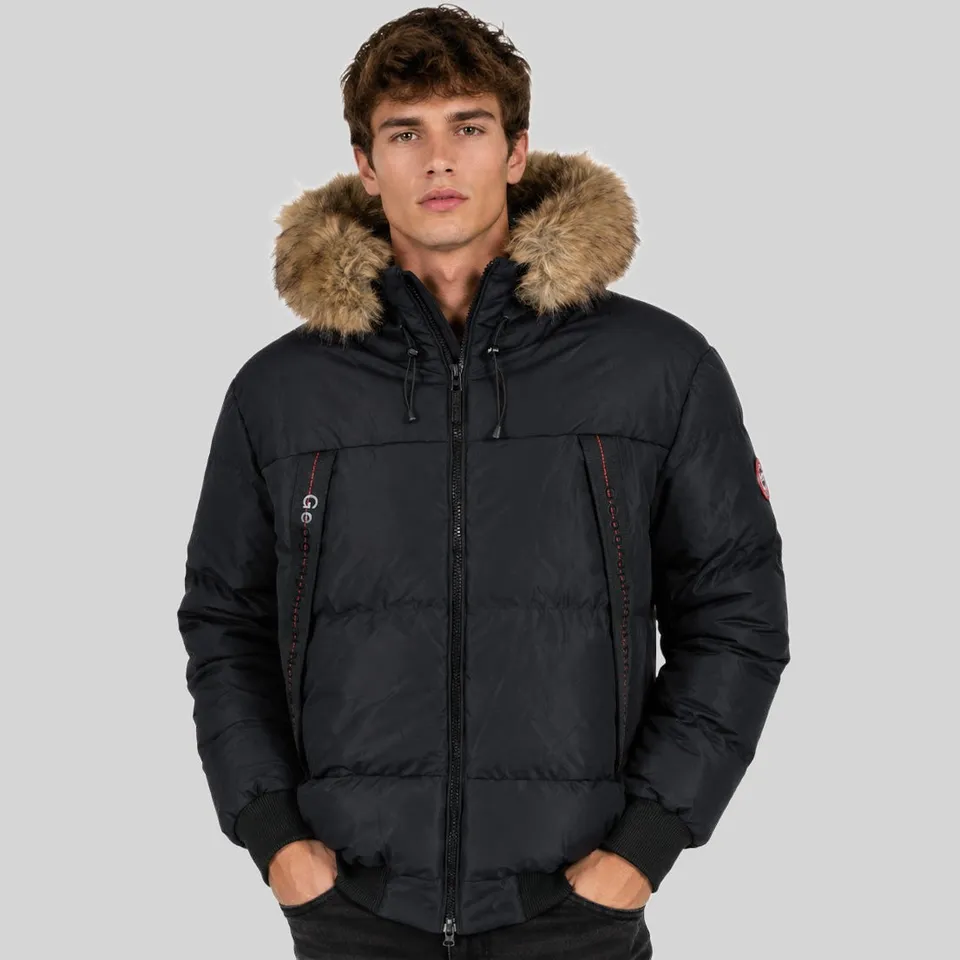 geographical-norway-cameleon-parka-herren-mit-fellkapuze-warm-gef-ttert-winter image 1