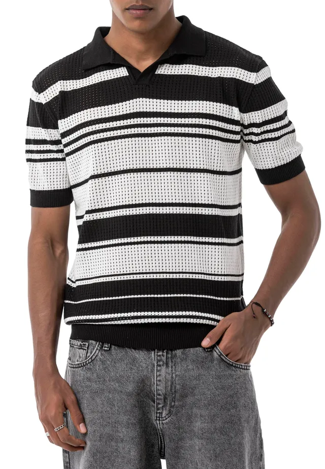 redbridge-by-tarz-cool-poloshirt-feinstrick-struktur-kurzarm image 1