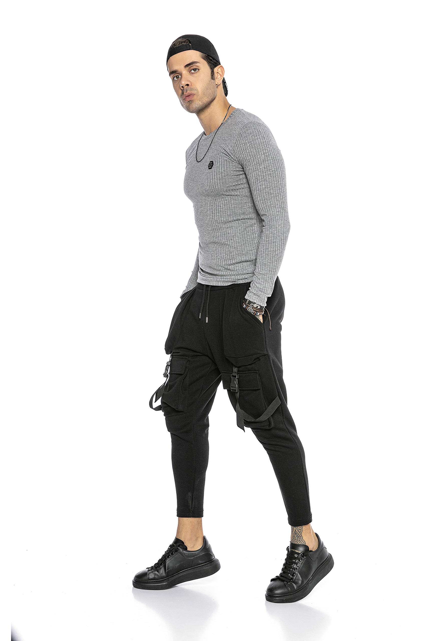 redbridge-jogginghose-herren-slim-fit-cargo-sweatpants image 8