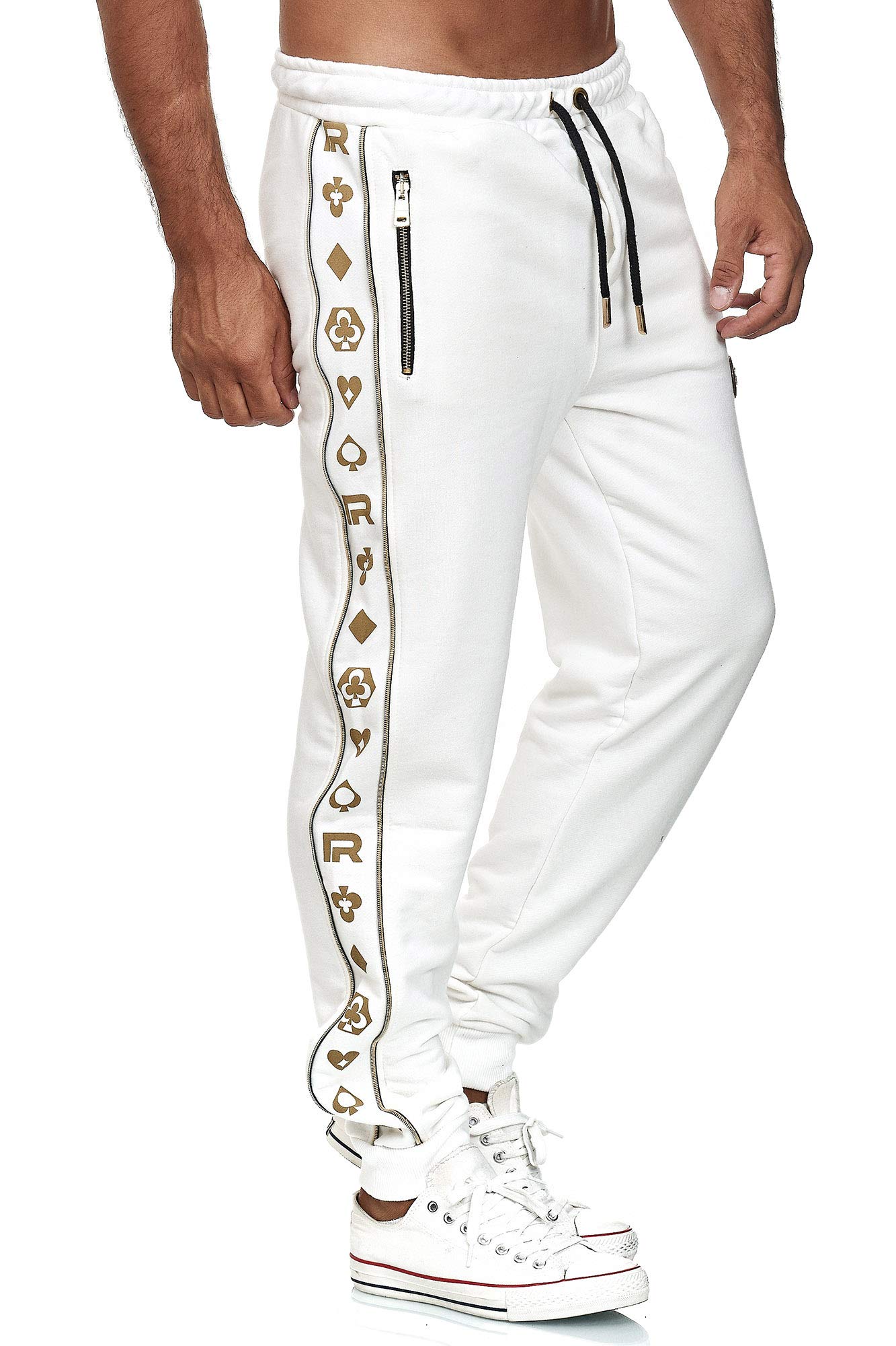 redbridge-hosen-jogginghose-r-logo-premium-baumwolle-schwarz image 3