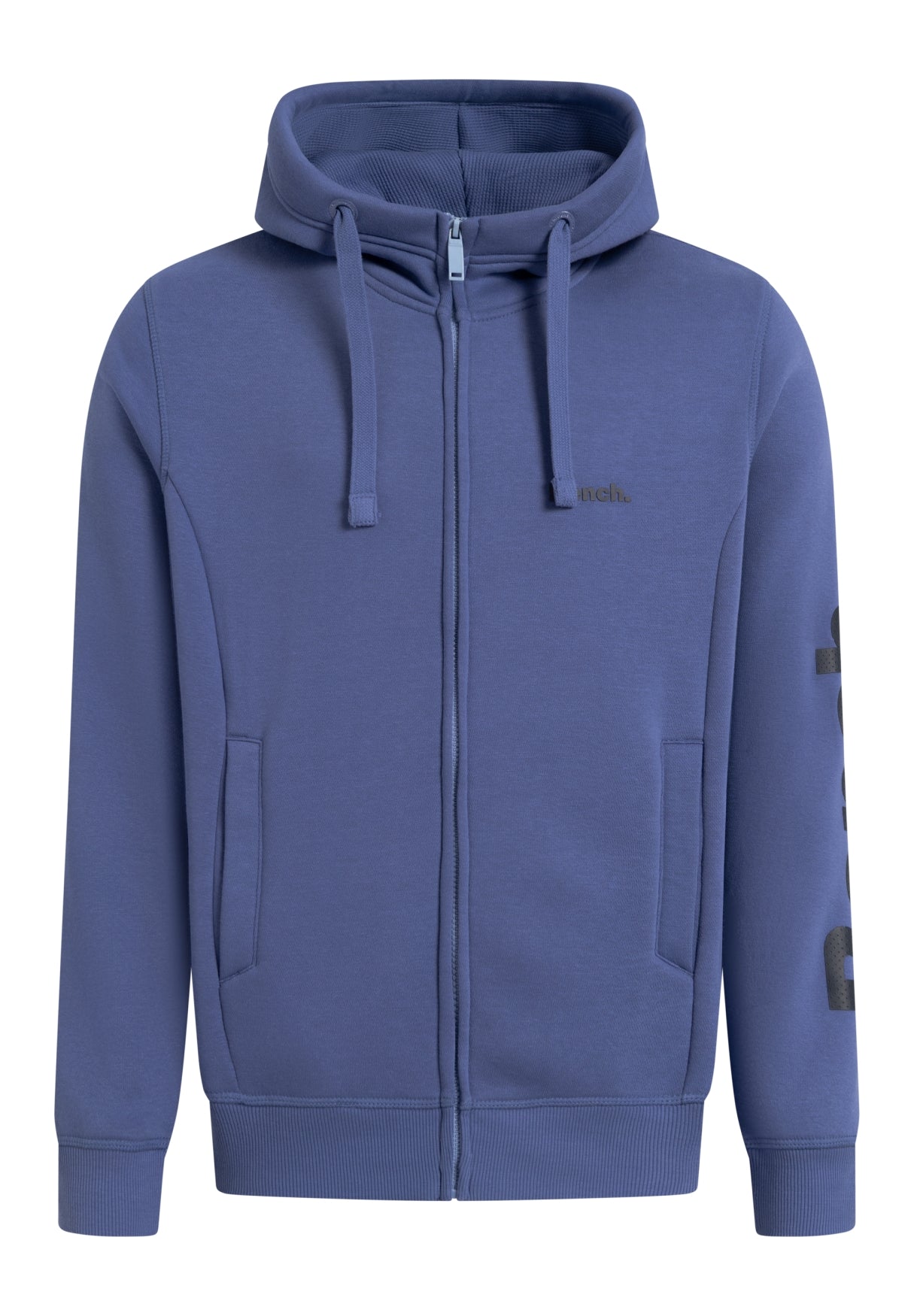 bench-maslow-zip-hoodie-herren-mid-blue-kapuze image 1