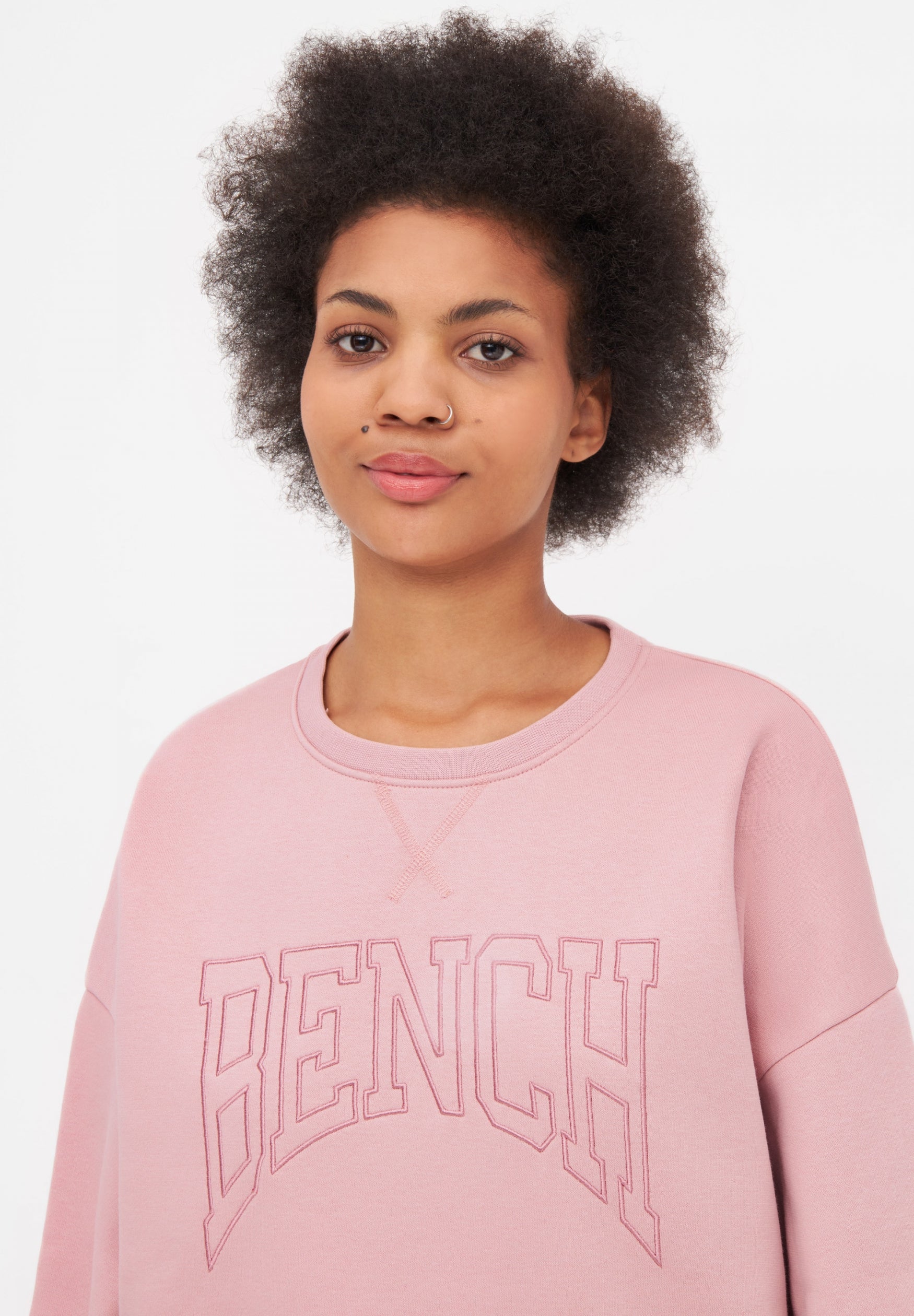 bench-aldana-sweatshirt-damen-winter-white-rundhals image 4